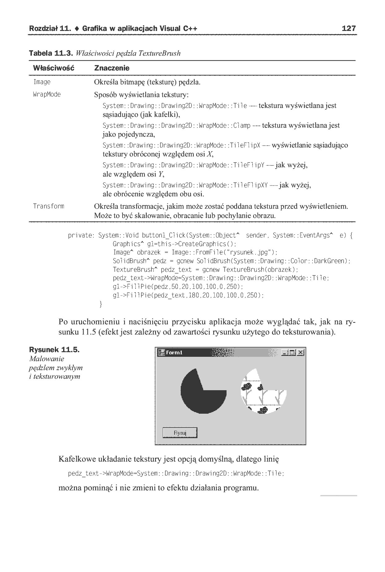 Fragment „Aplikacje w Visual C++ 2005. Przykłady” — strona 13 z 18