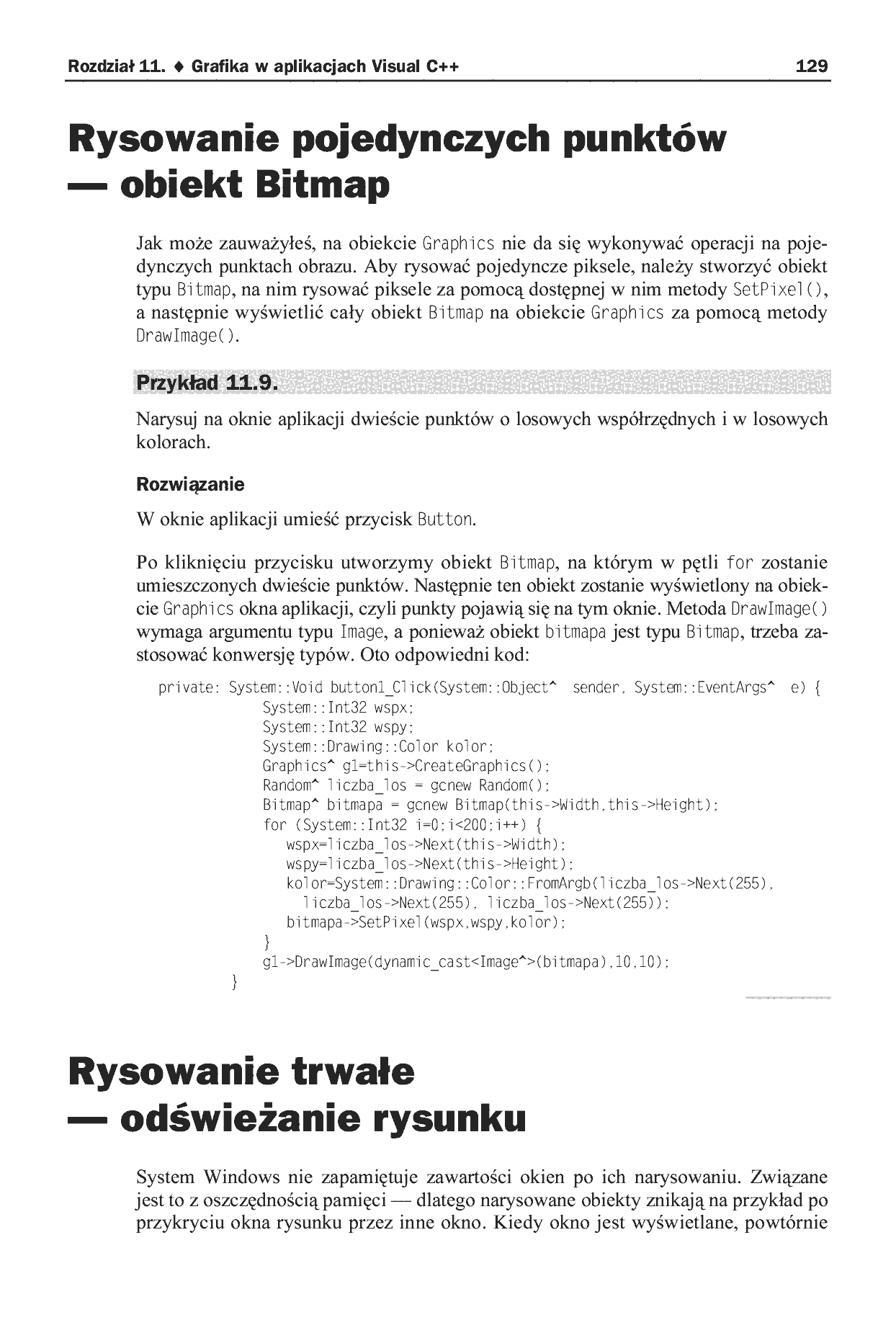 Fragment „Aplikacje w Visual C++ 2005. Przykłady” — strona 15 z 18