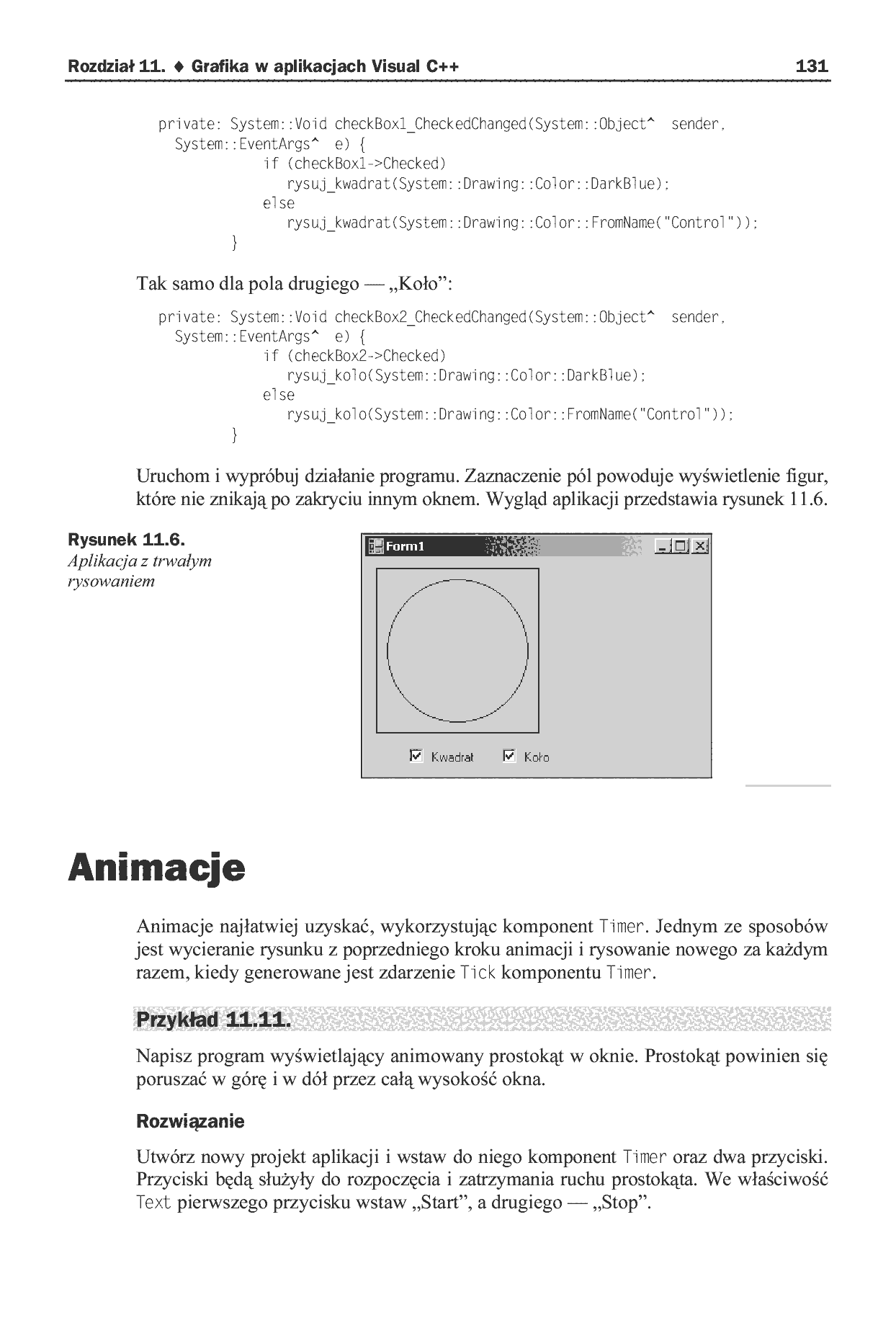 Fragment „Aplikacje w Visual C++ 2005. Przykłady” — strona 17 z 18