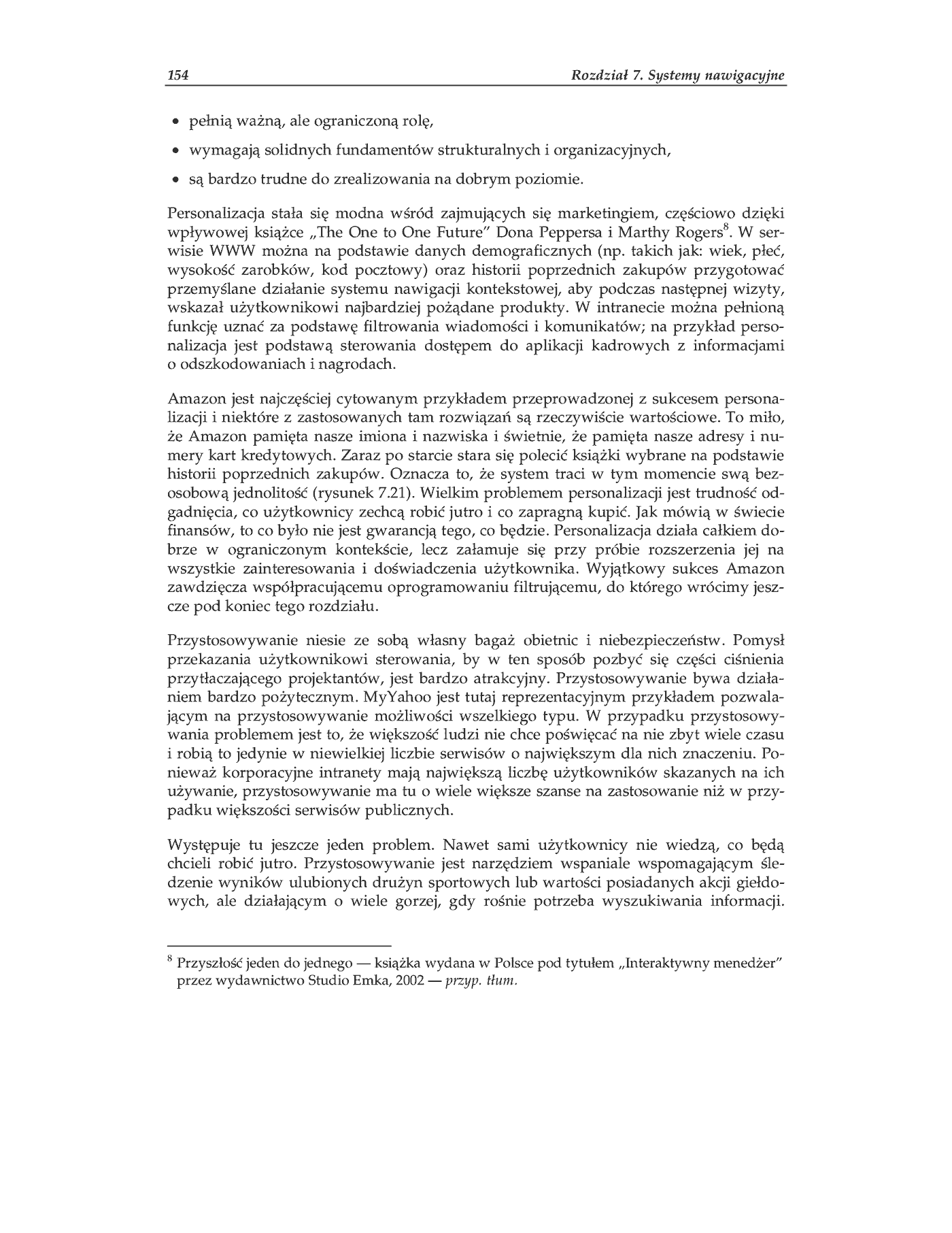 Fragment „Architektura informacji w serwisach internetowych” — strona 31 z 34