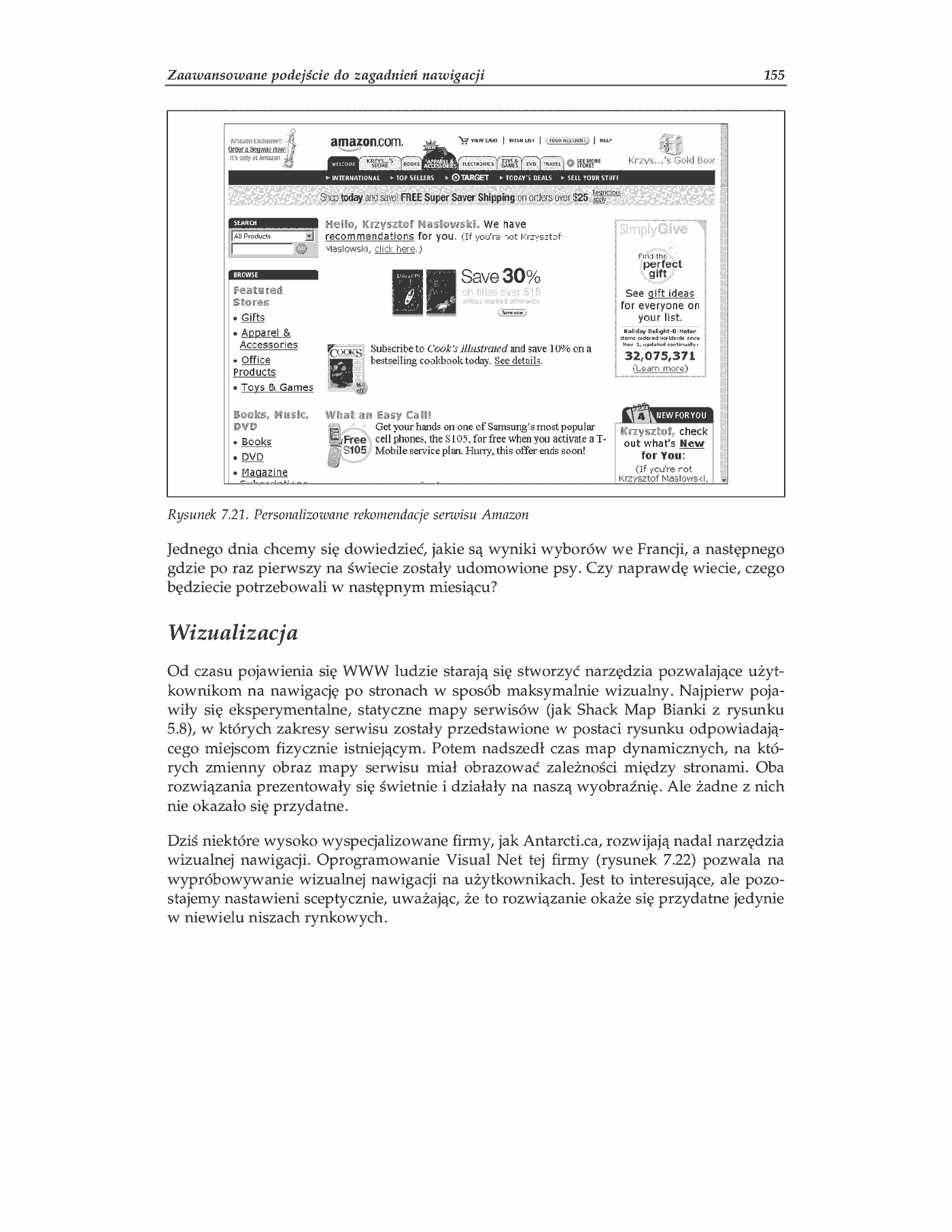 Fragment „Architektura informacji w serwisach internetowych” — strona 32 z 34
