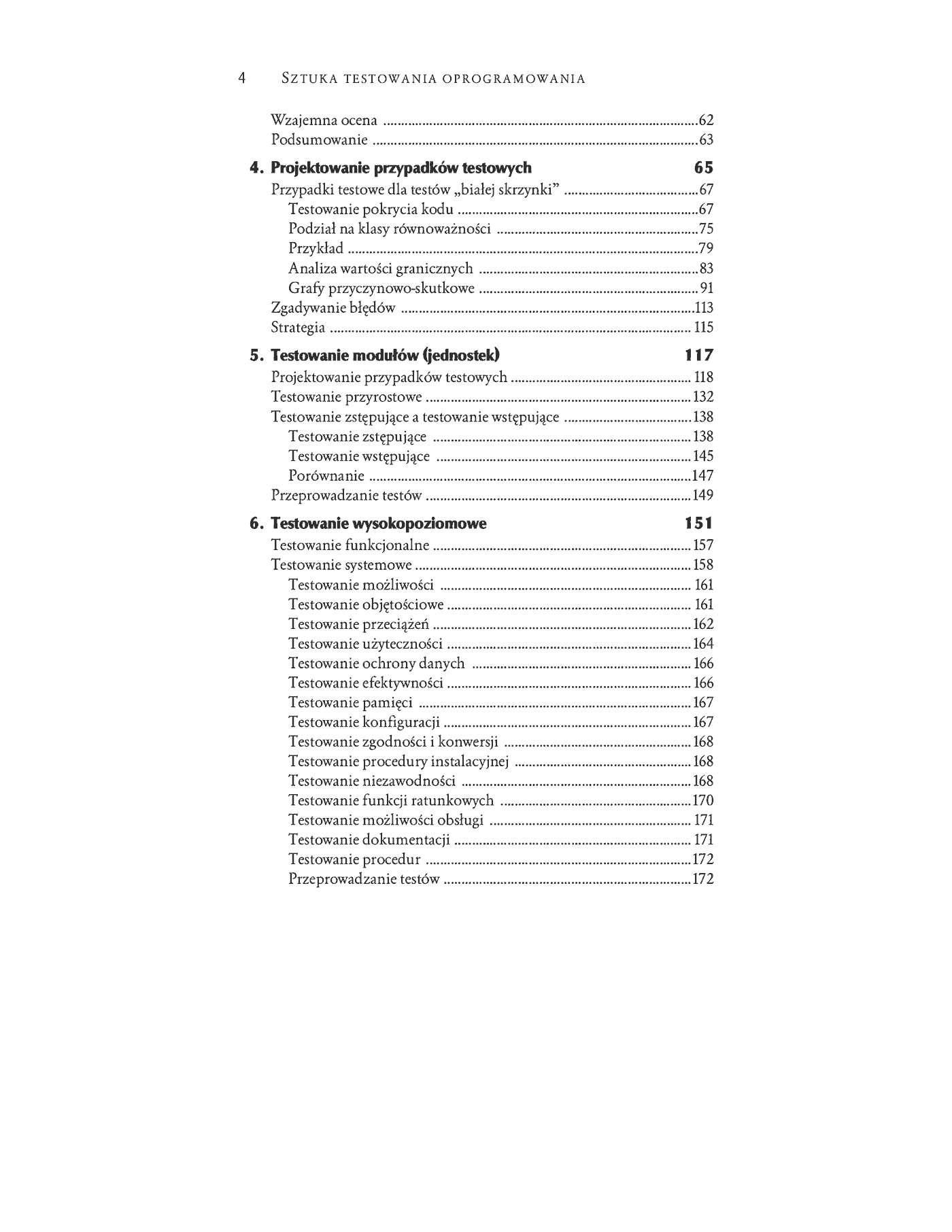 Fragment „Sztuka testowania oprogramowania” — strona 3 z 30