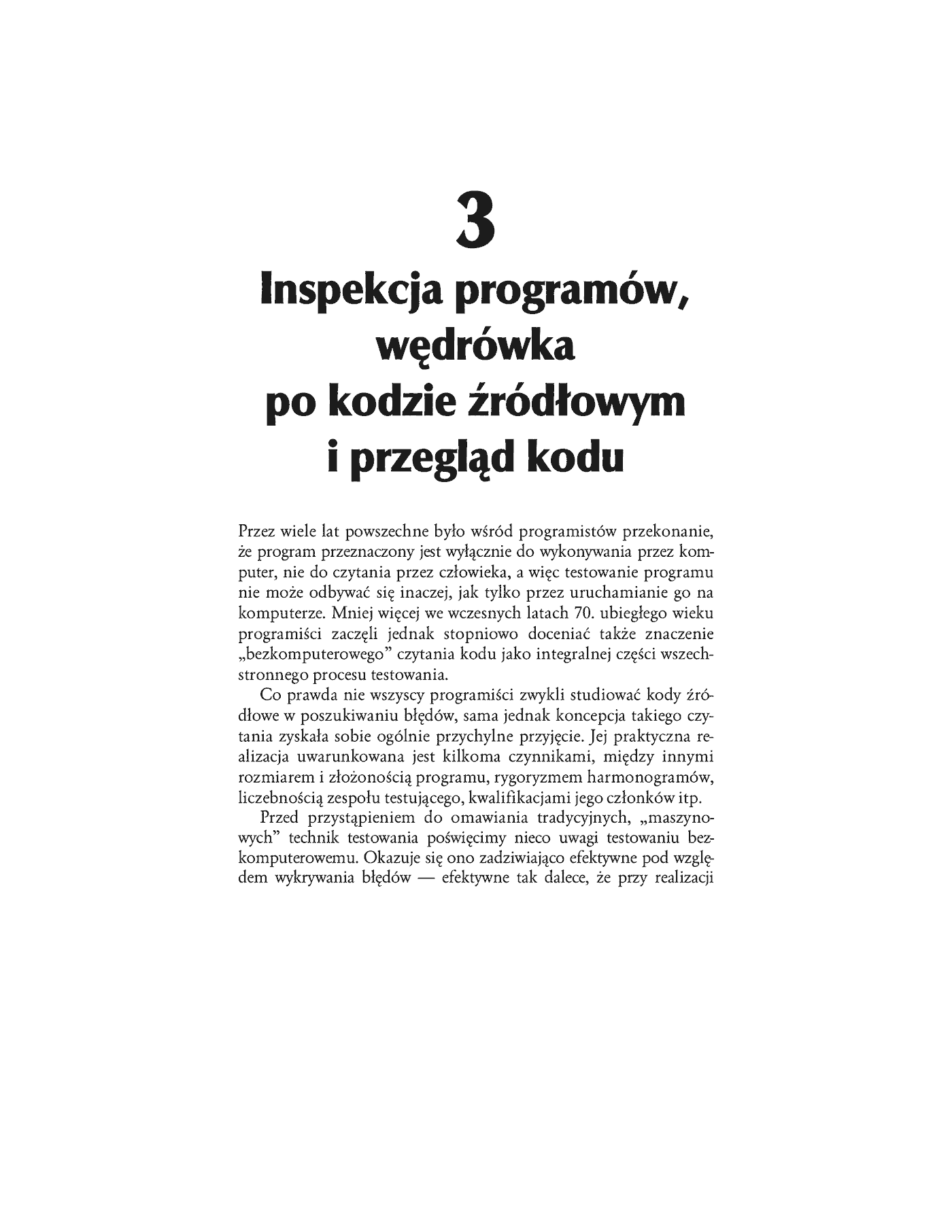 Fragment „Sztuka testowania oprogramowania” — strona 5 z 30