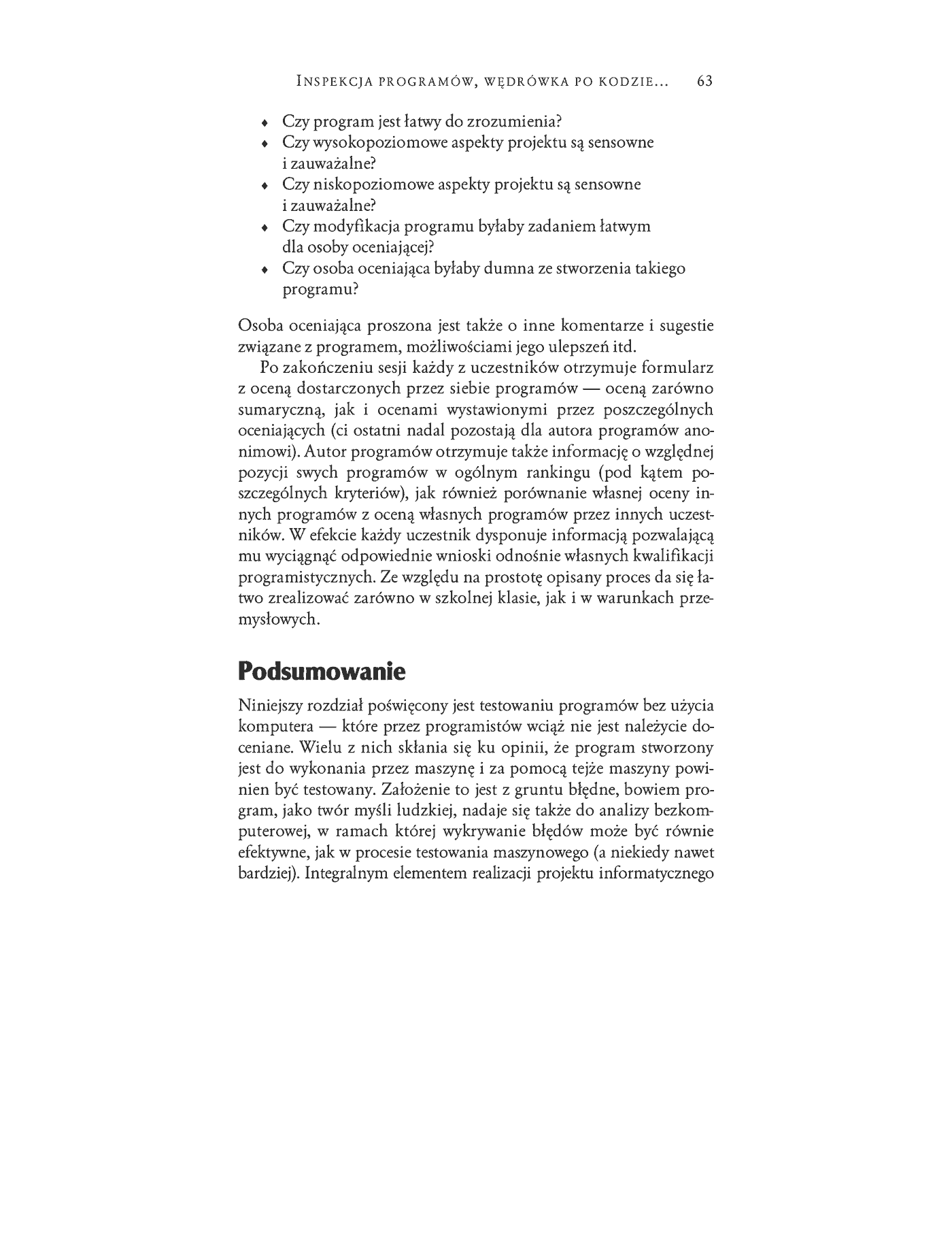 Fragment „Sztuka testowania oprogramowania” — strona 29 z 30