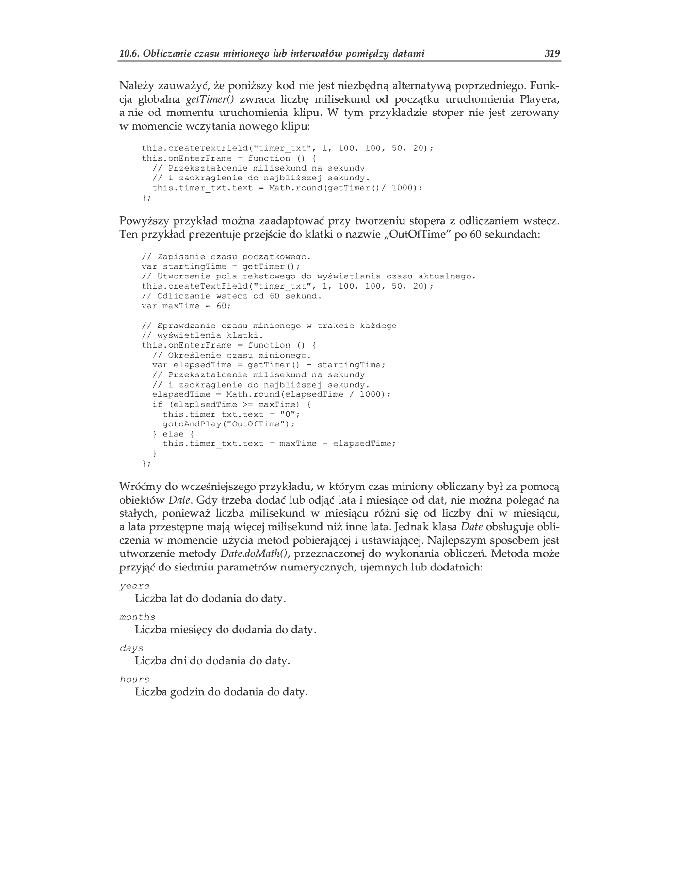 Fragment „ActionScript. Receptury” — strona 26 z 35