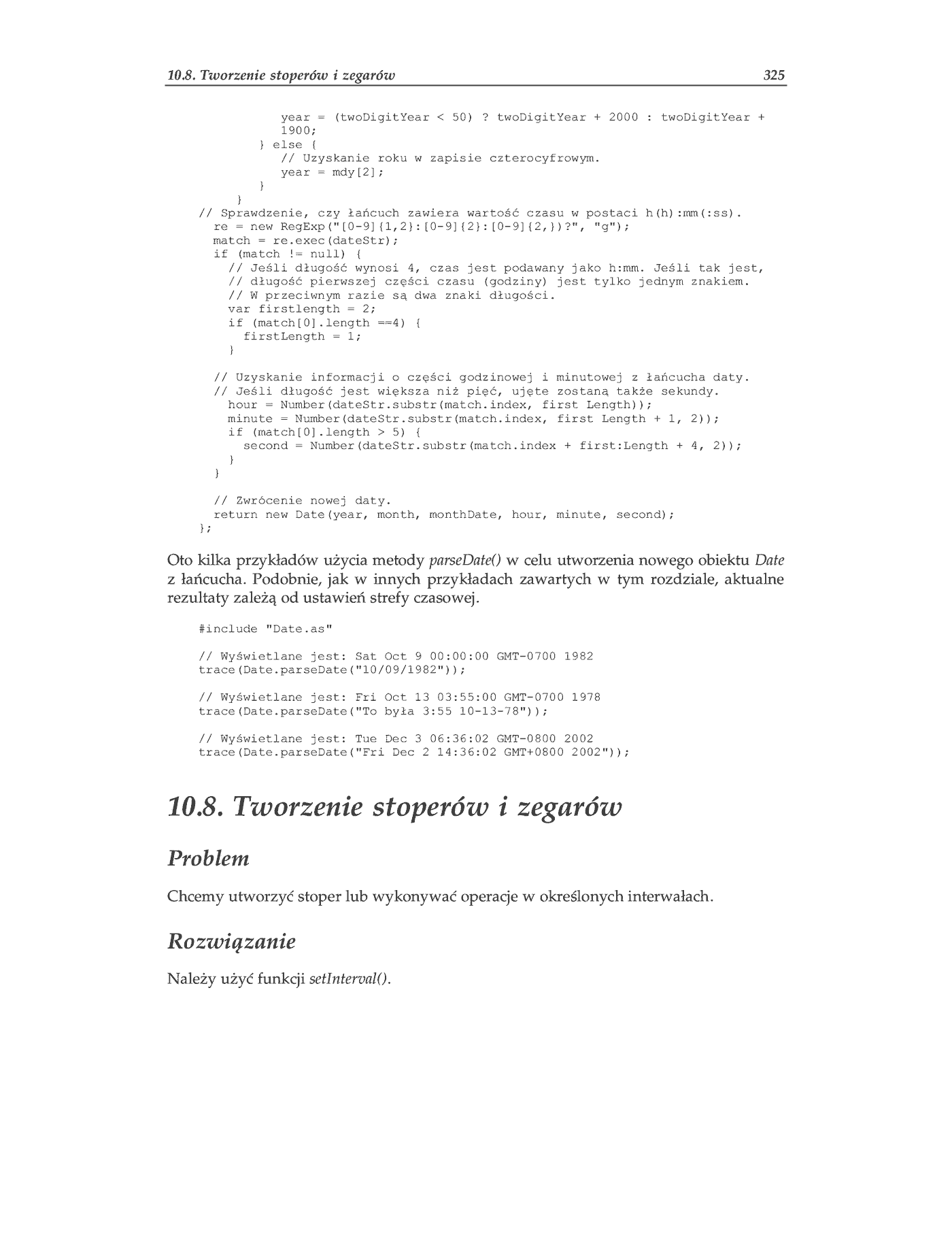 Fragment „ActionScript. Receptury” — strona 32 z 35