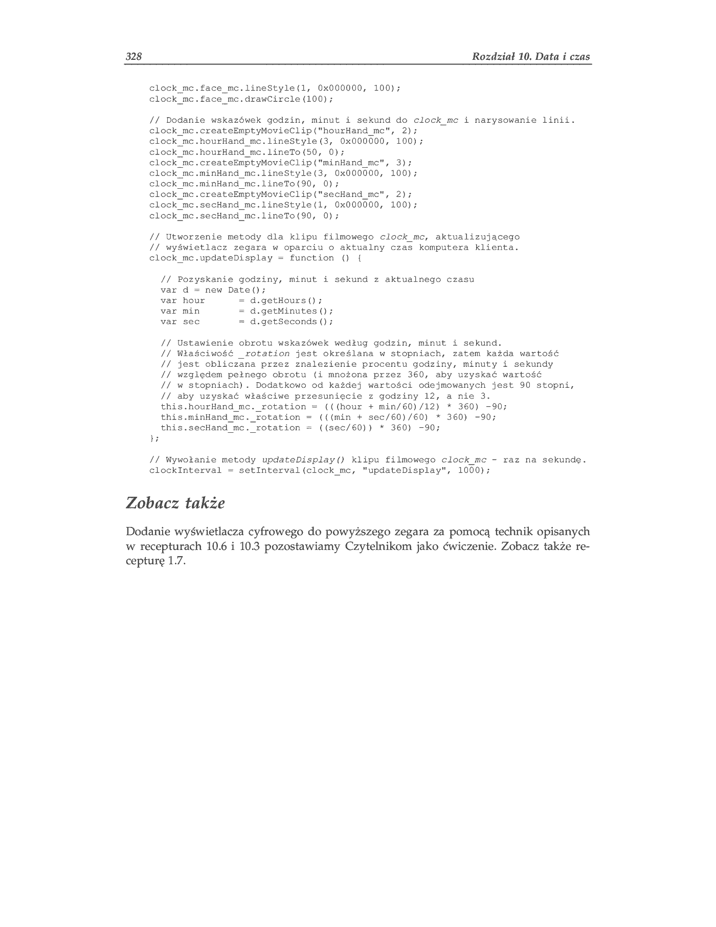 Fragment „ActionScript. Receptury” — strona 35 z 35