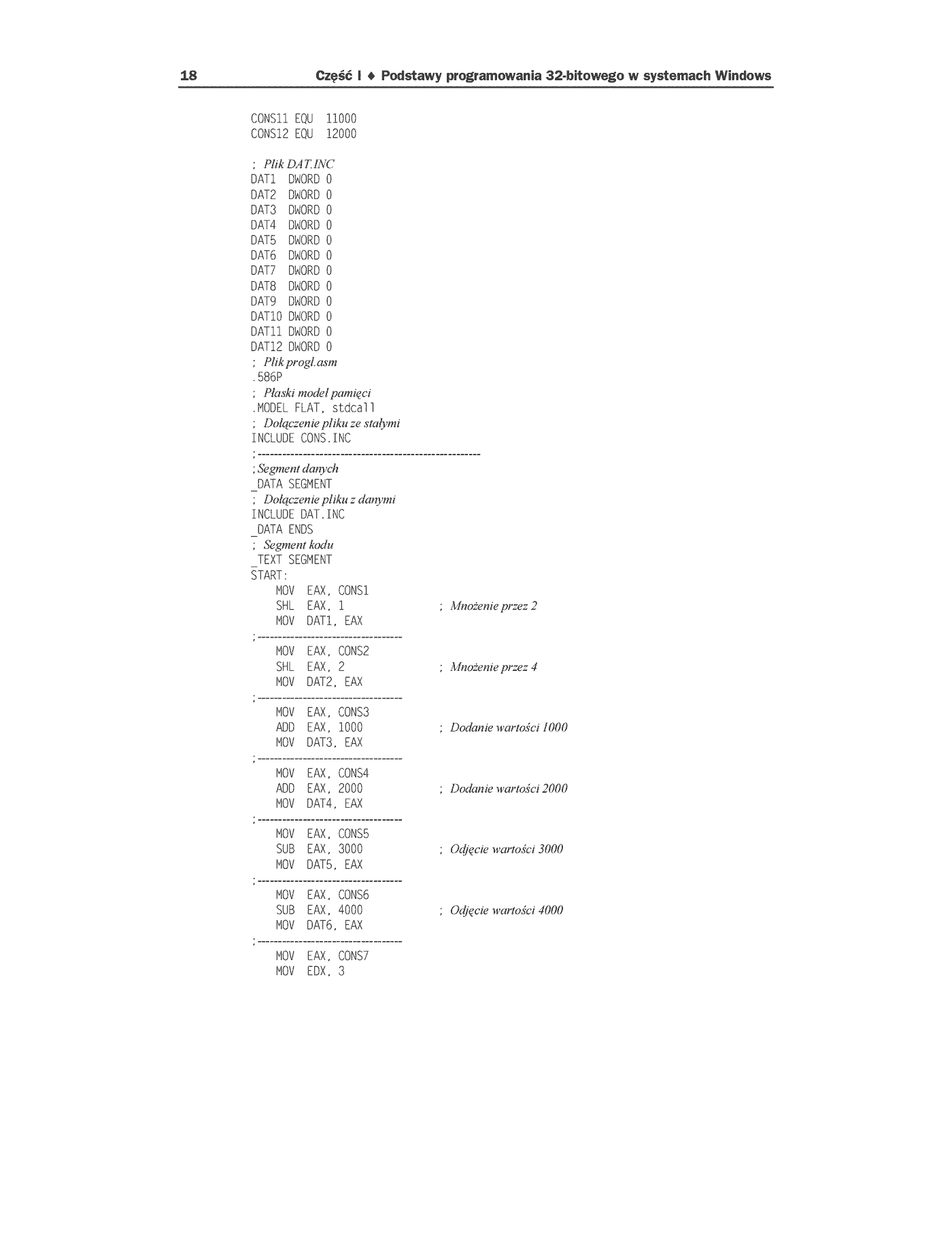 Fragment „Asembler. Podręcznik programisty” — strona 11 z 24