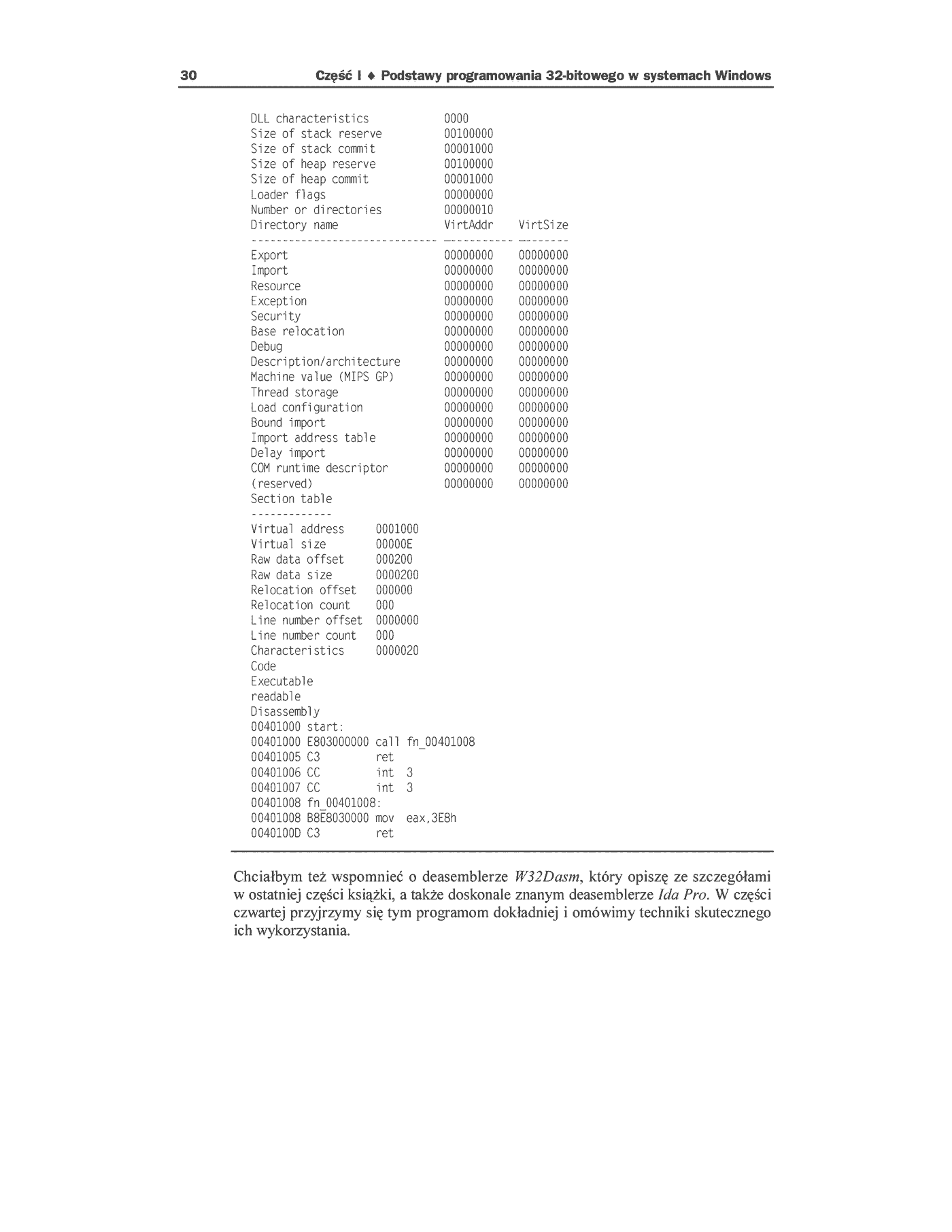 Fragment „Asembler. Podręcznik programisty” — strona 23 z 24