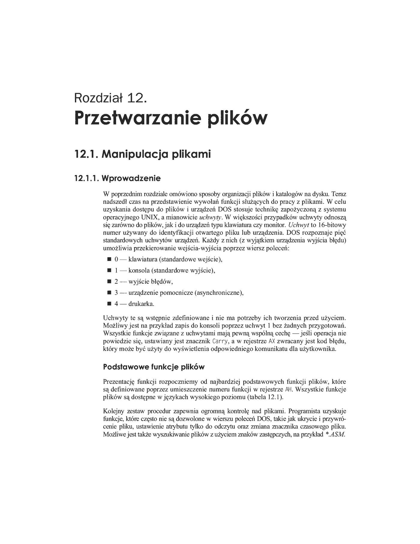 Fragment „Asembler dla procesorów Intel. Vademecum profesjonalisty” — strona 13 z 39