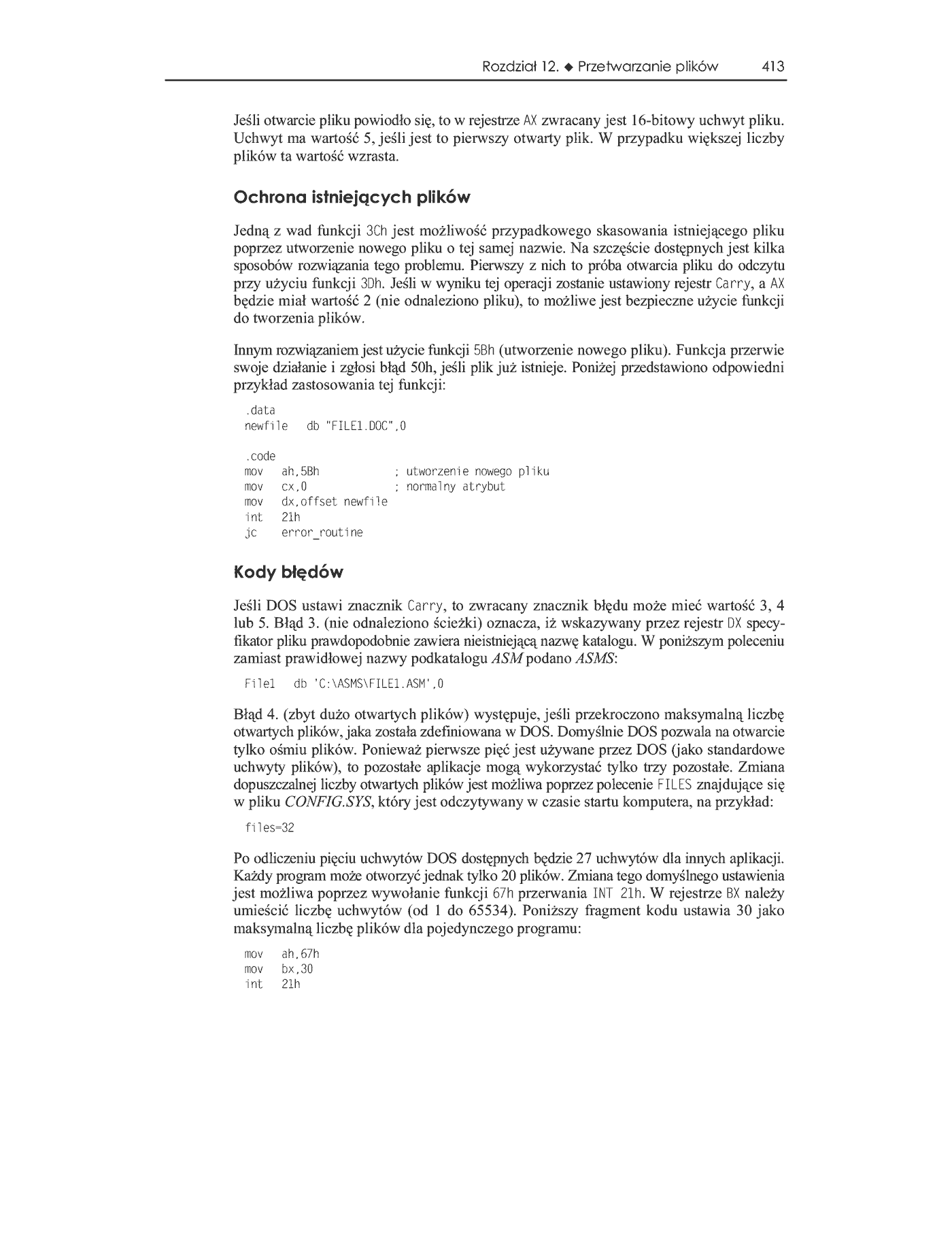 Fragment „Asembler dla procesorów Intel. Vademecum profesjonalisty” — strona 23 z 39