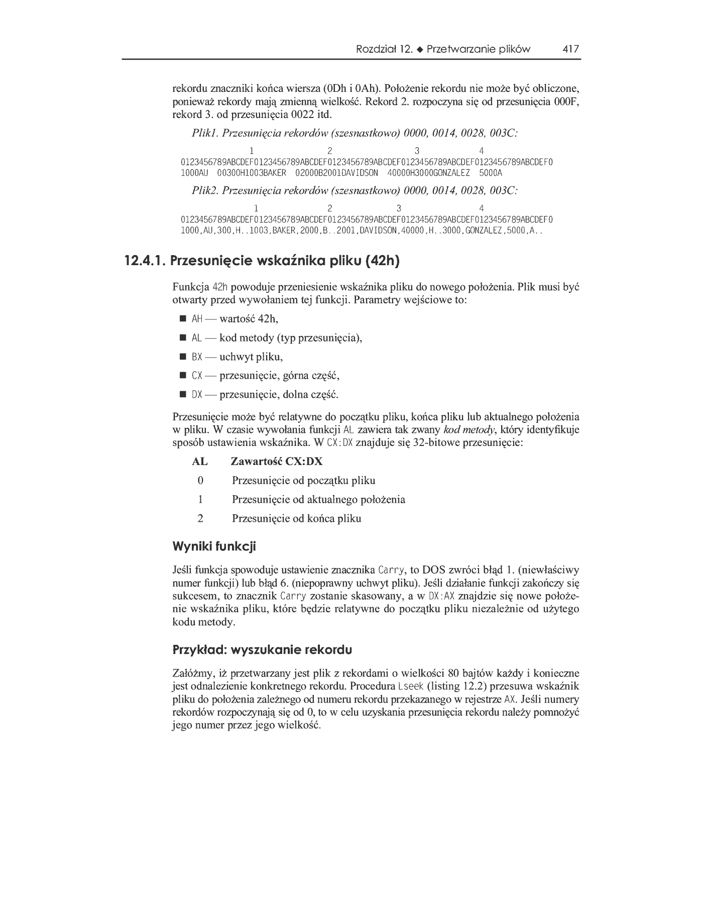 Fragment „Asembler dla procesorów Intel. Vademecum profesjonalisty” — strona 27 z 39