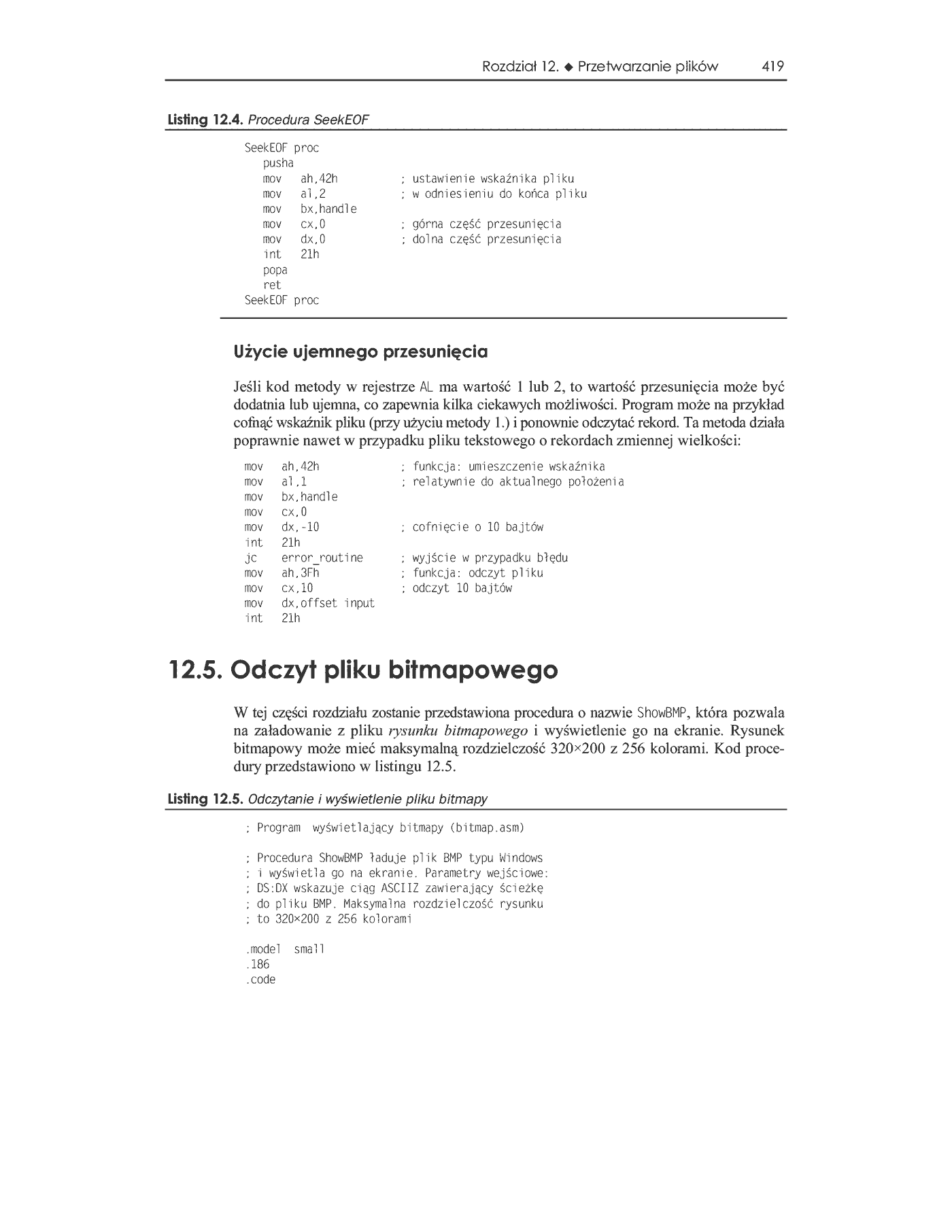 Fragment „Asembler dla procesorów Intel. Vademecum profesjonalisty” — strona 29 z 39
