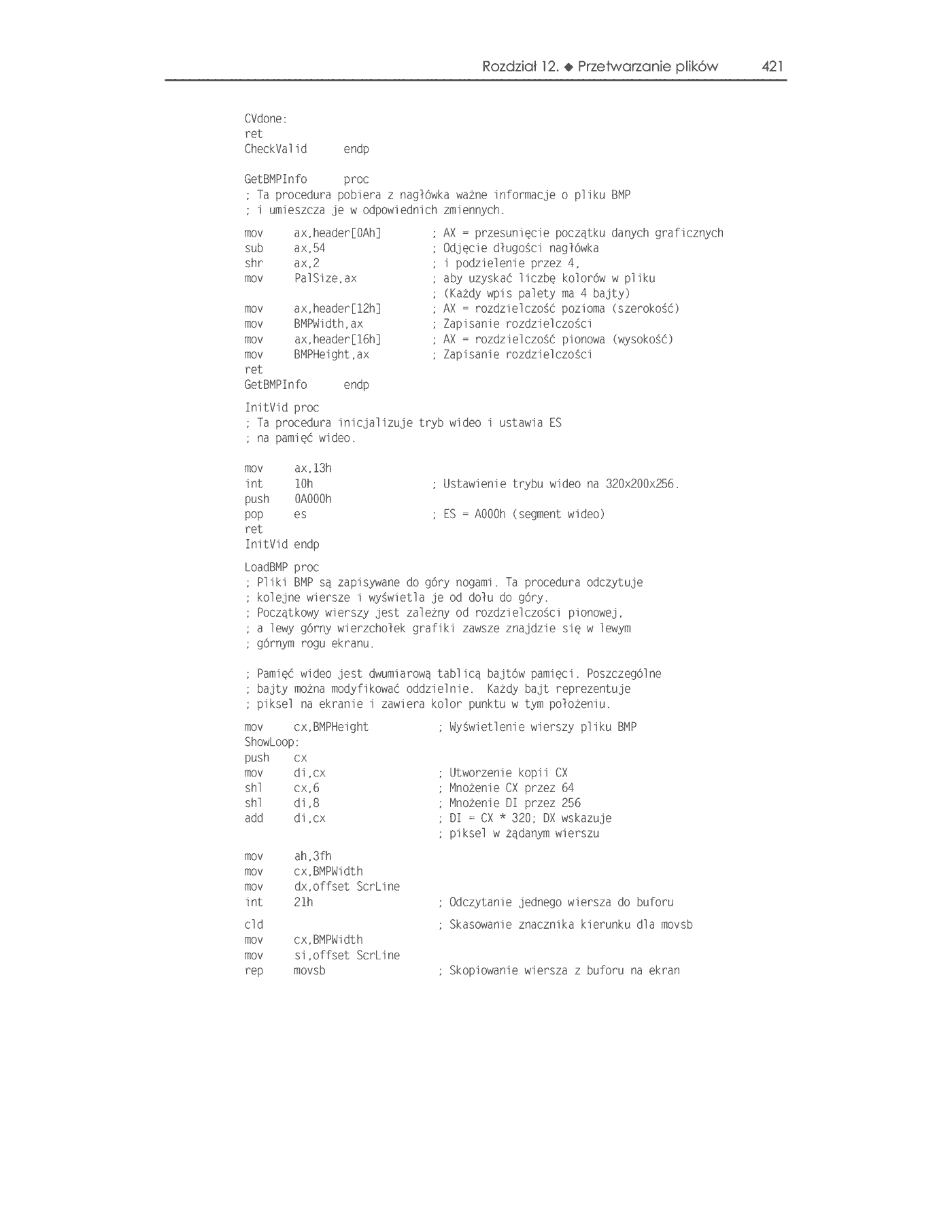 Fragment „Asembler dla procesorów Intel. Vademecum profesjonalisty” — strona 31 z 39