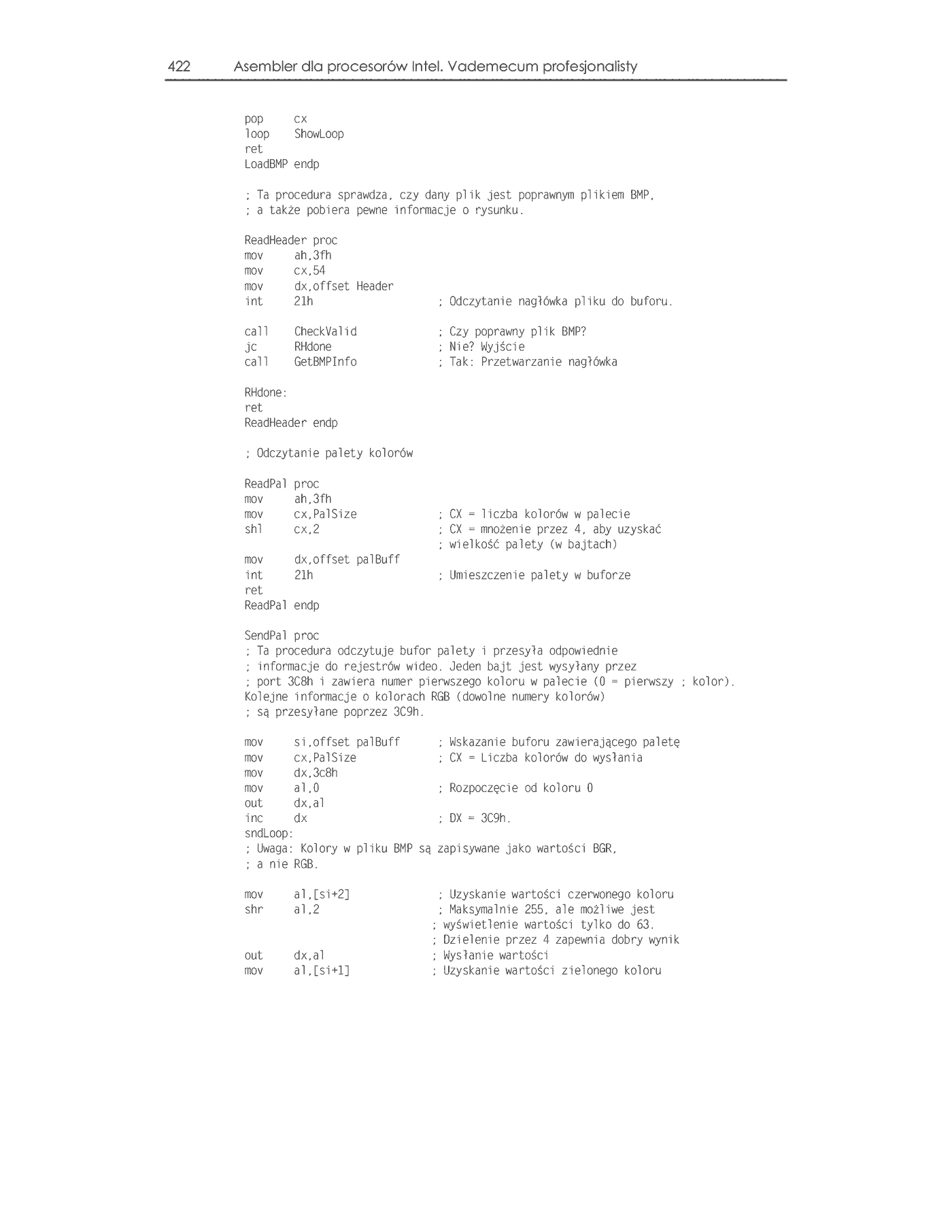Fragment „Asembler dla procesorów Intel. Vademecum profesjonalisty” — strona 32 z 39