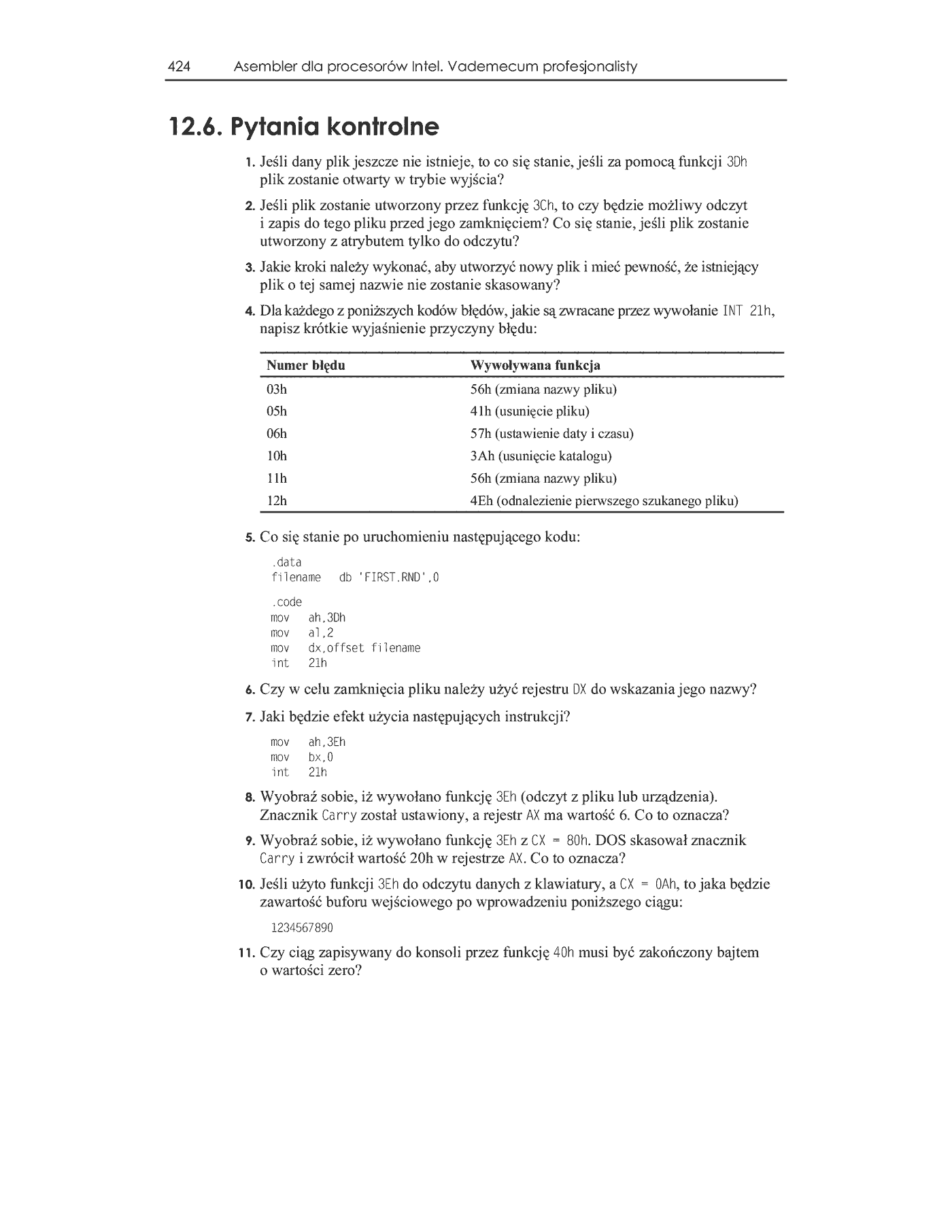 Fragment „Asembler dla procesorów Intel. Vademecum profesjonalisty” — strona 34 z 39