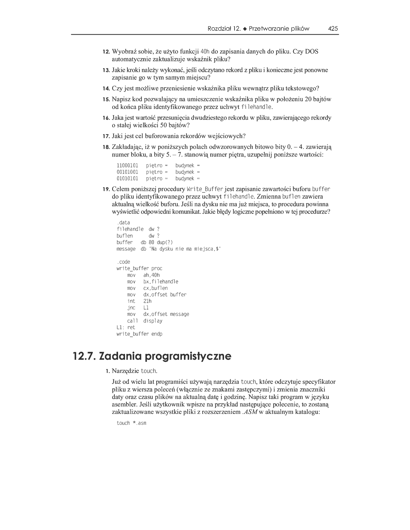 Fragment „Asembler dla procesorów Intel. Vademecum profesjonalisty” — strona 35 z 39