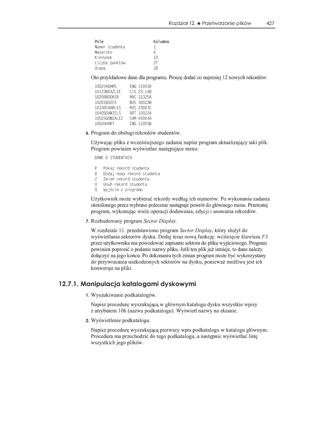 Fragment „Asembler dla procesorów Intel. Vademecum profesjonalisty” — strona 37 z 39