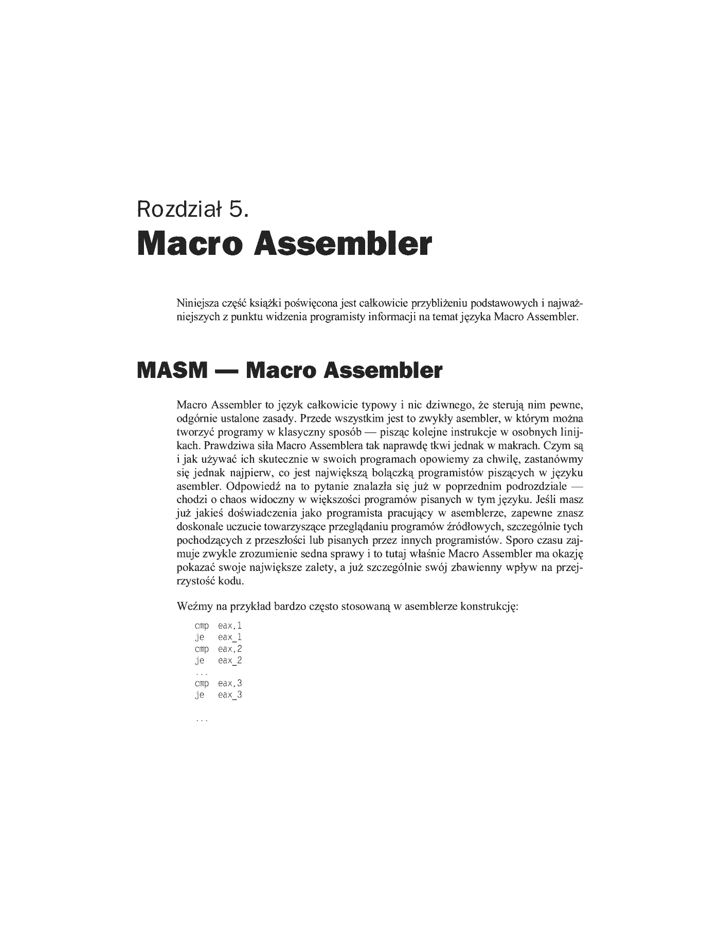 Fragment „Win32ASM. Asembler w Windows” — strona 6 z 30