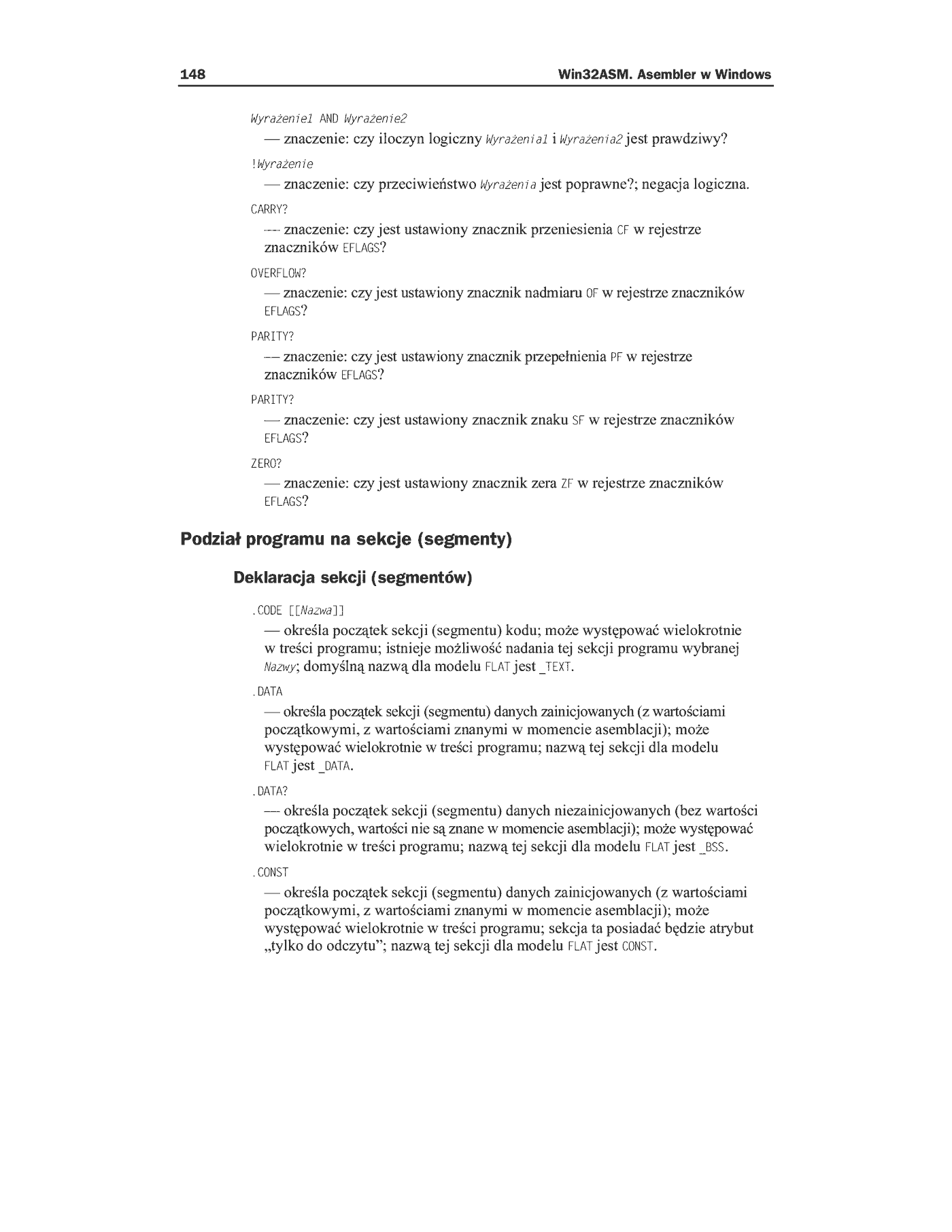 Fragment „Win32ASM. Asembler w Windows” — strona 23 z 30