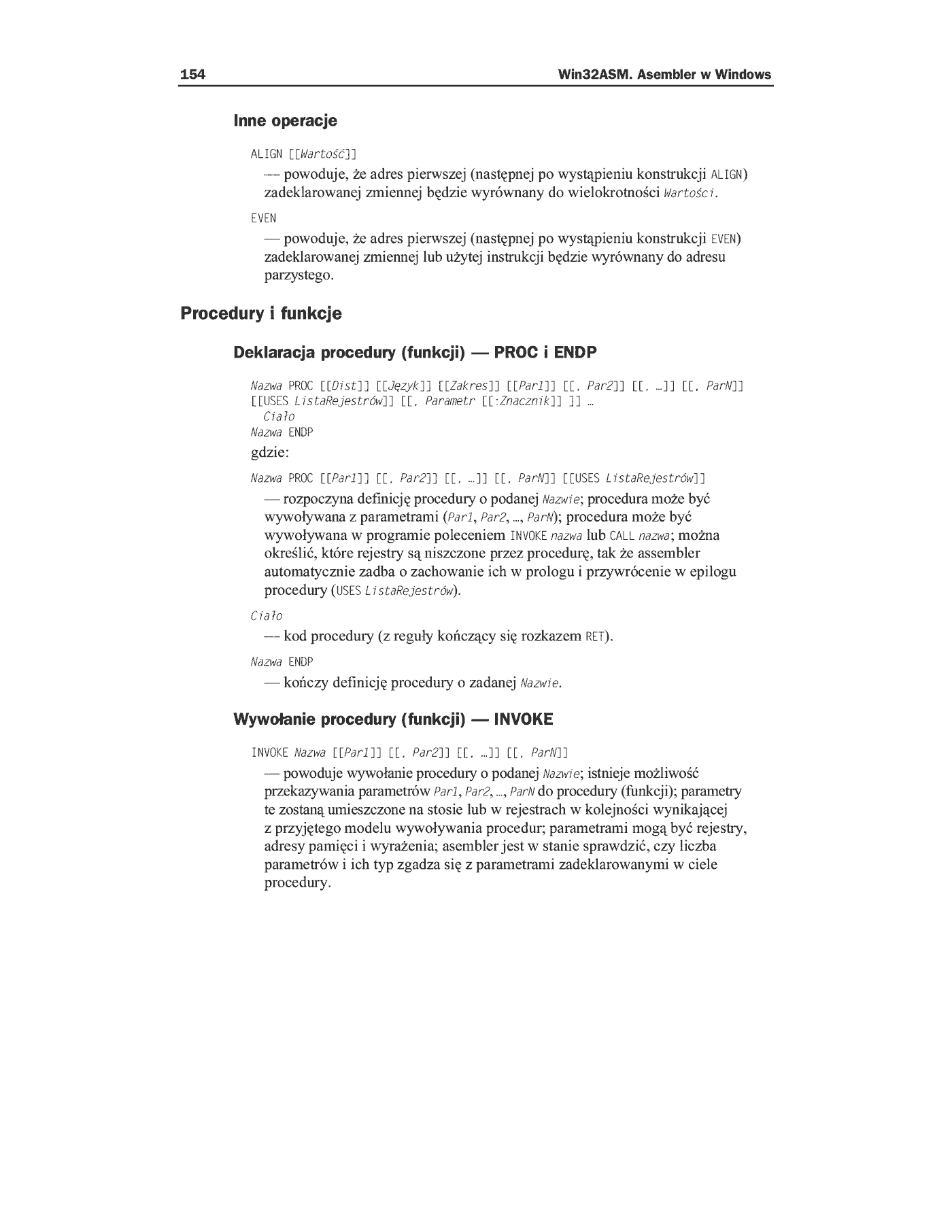 Fragment „Win32ASM. Asembler w Windows” — strona 29 z 30