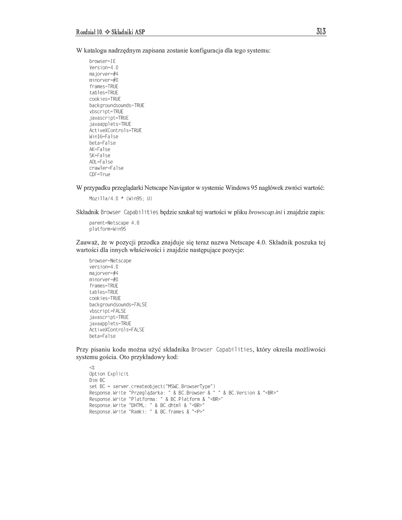 Fragment „ASP. Kompendium programisty” — strona 7 z 47