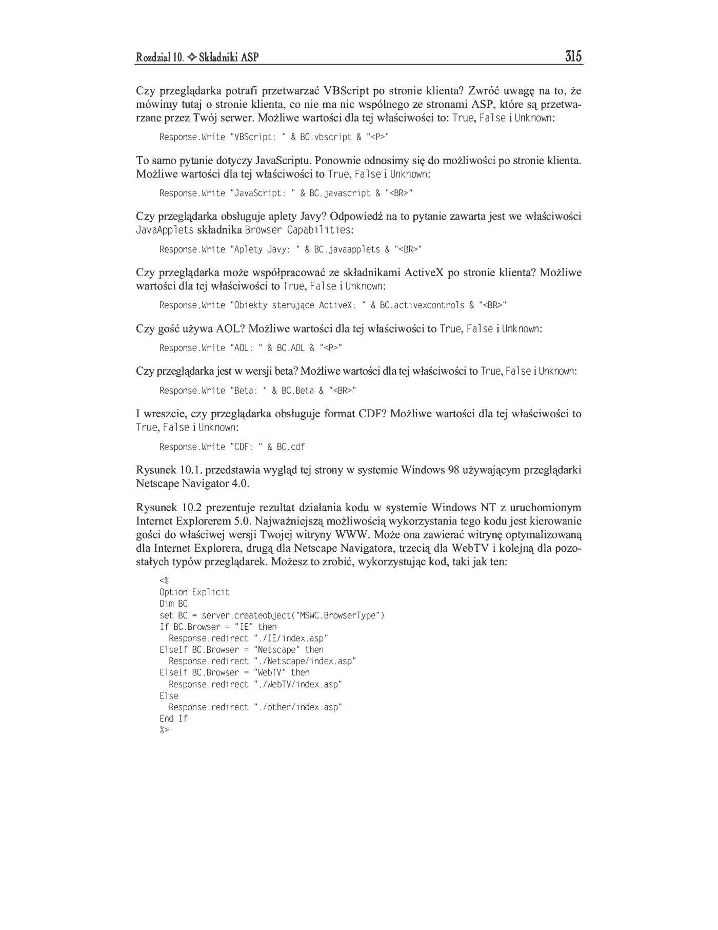 Fragment „ASP. Kompendium programisty” — strona 9 z 47