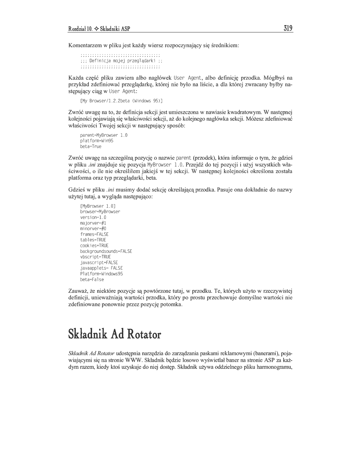 Fragment „ASP. Kompendium programisty” — strona 13 z 47