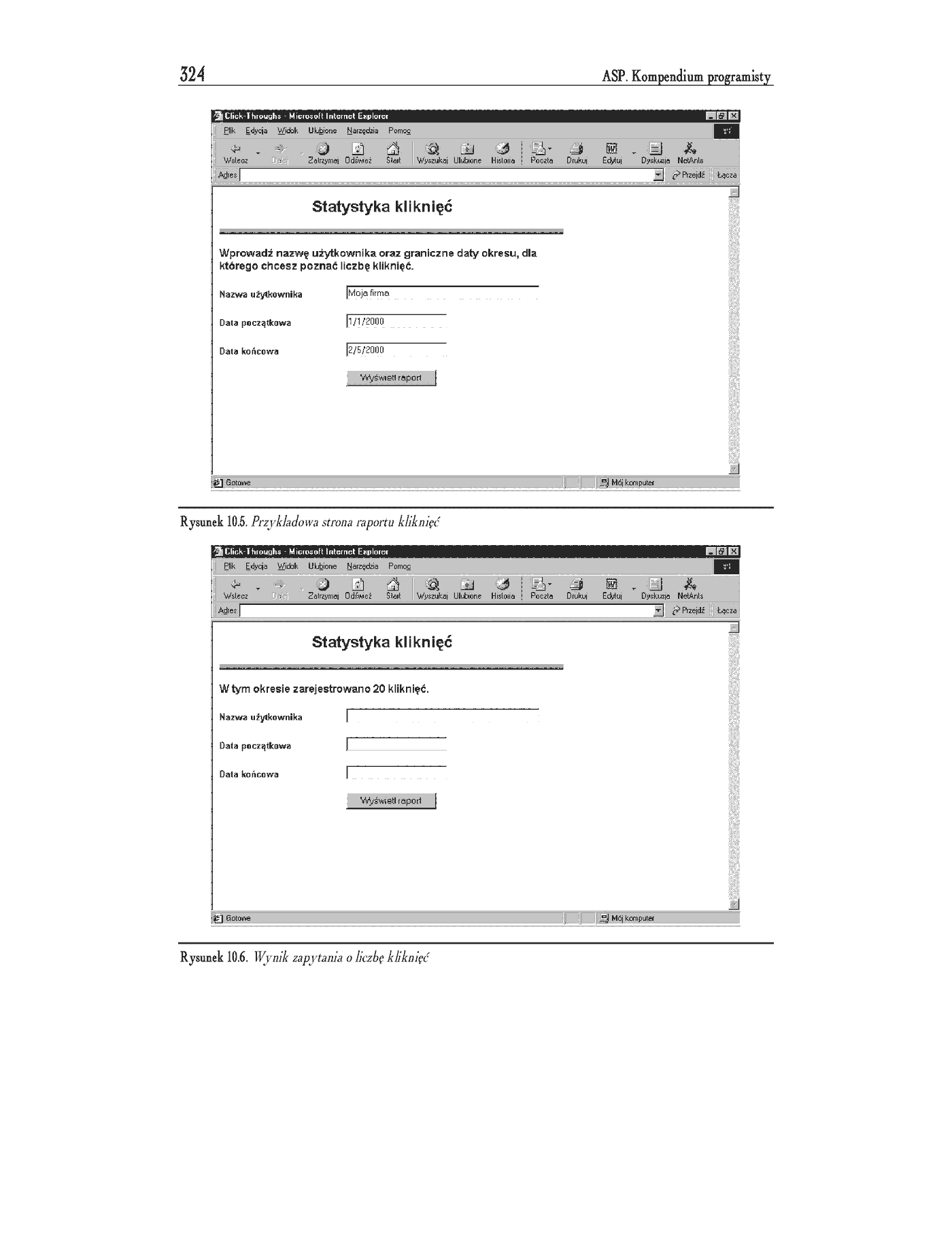 Fragment „ASP. Kompendium programisty” — strona 18 z 47