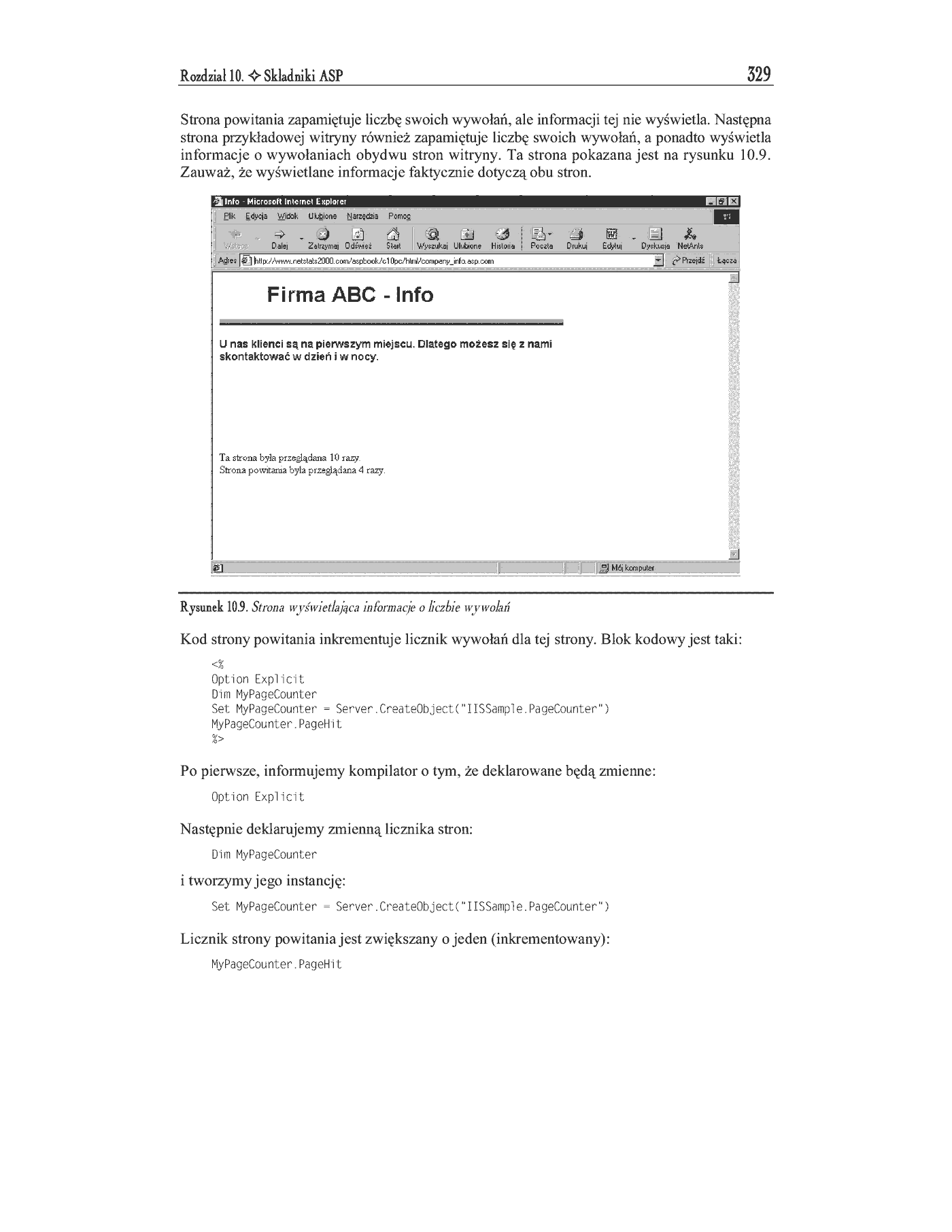 Fragment „ASP. Kompendium programisty” — strona 23 z 47