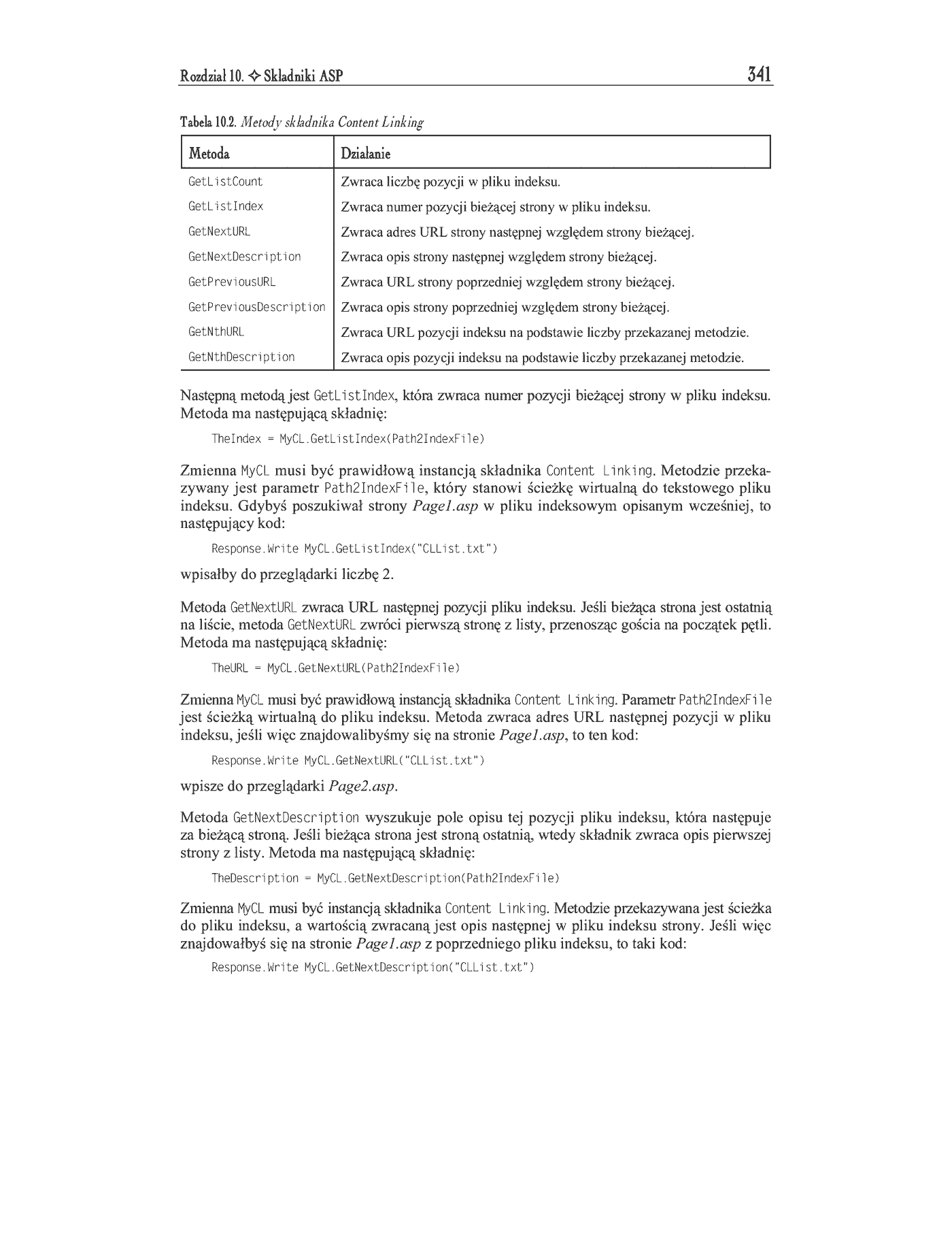 Fragment „ASP. Kompendium programisty” — strona 35 z 47