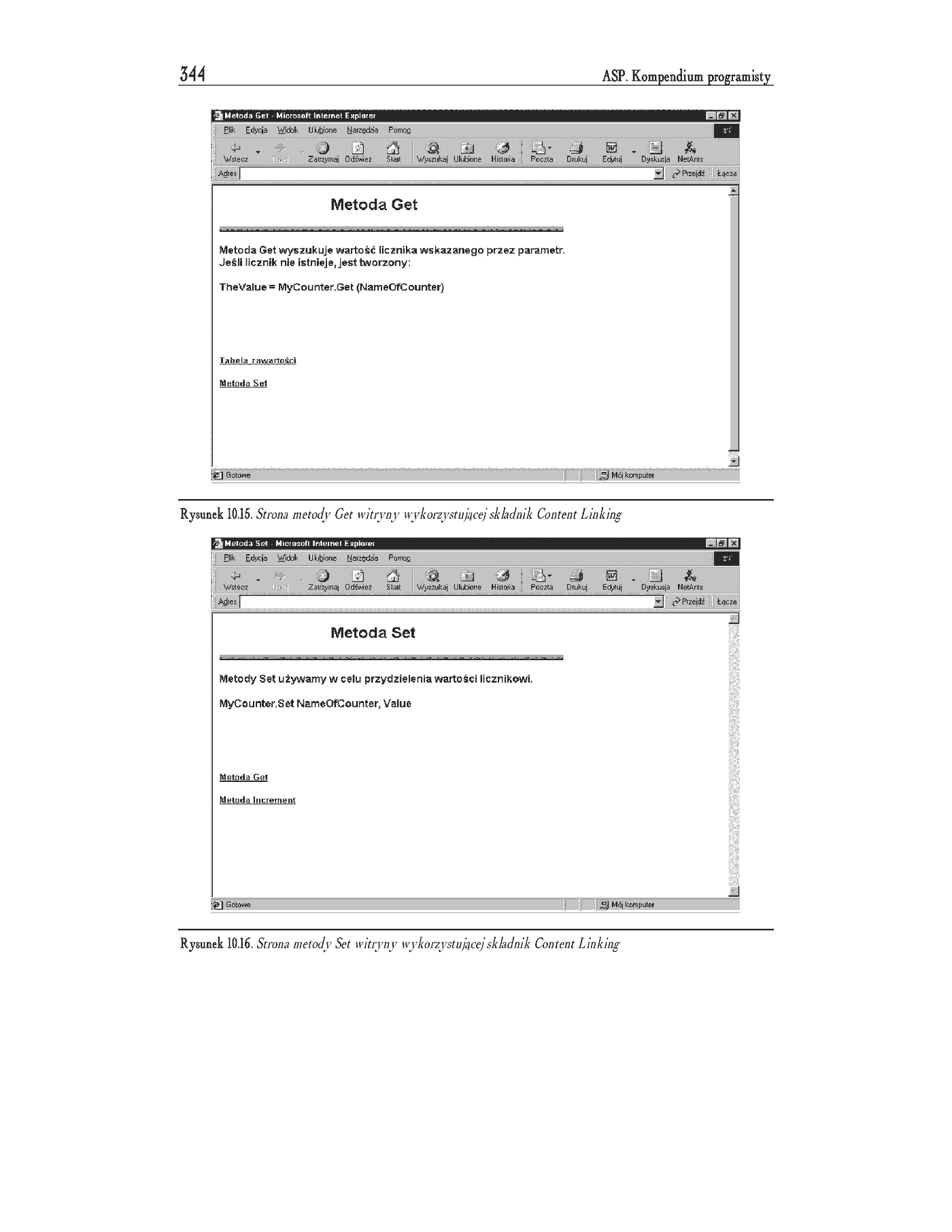 Fragment „ASP. Kompendium programisty” — strona 38 z 47
