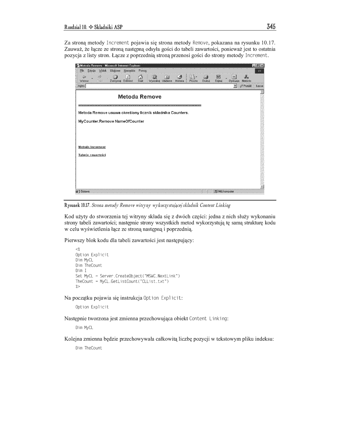 Fragment „ASP. Kompendium programisty” — strona 39 z 47
