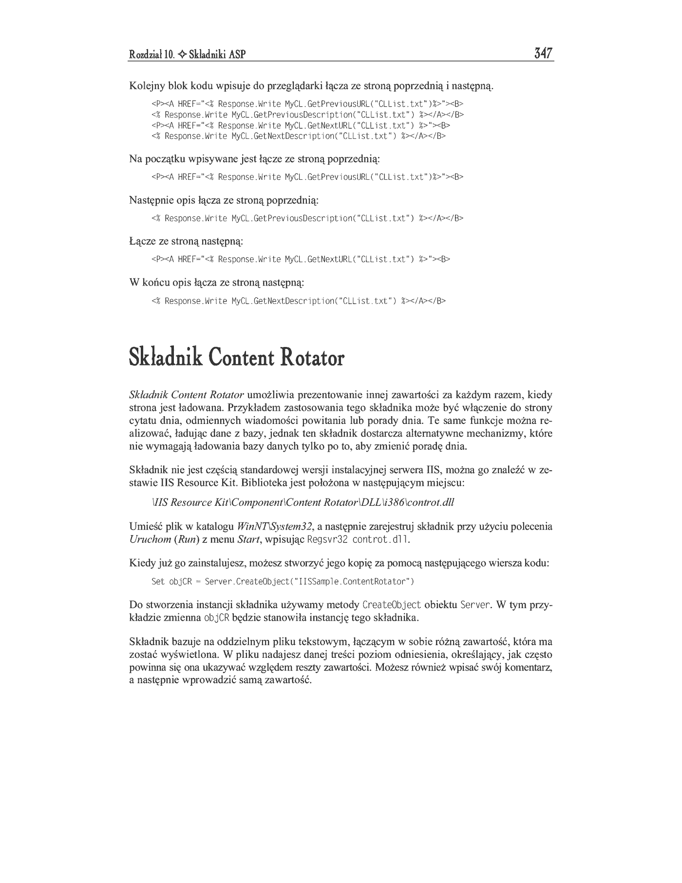 Fragment „ASP. Kompendium programisty” — strona 41 z 47