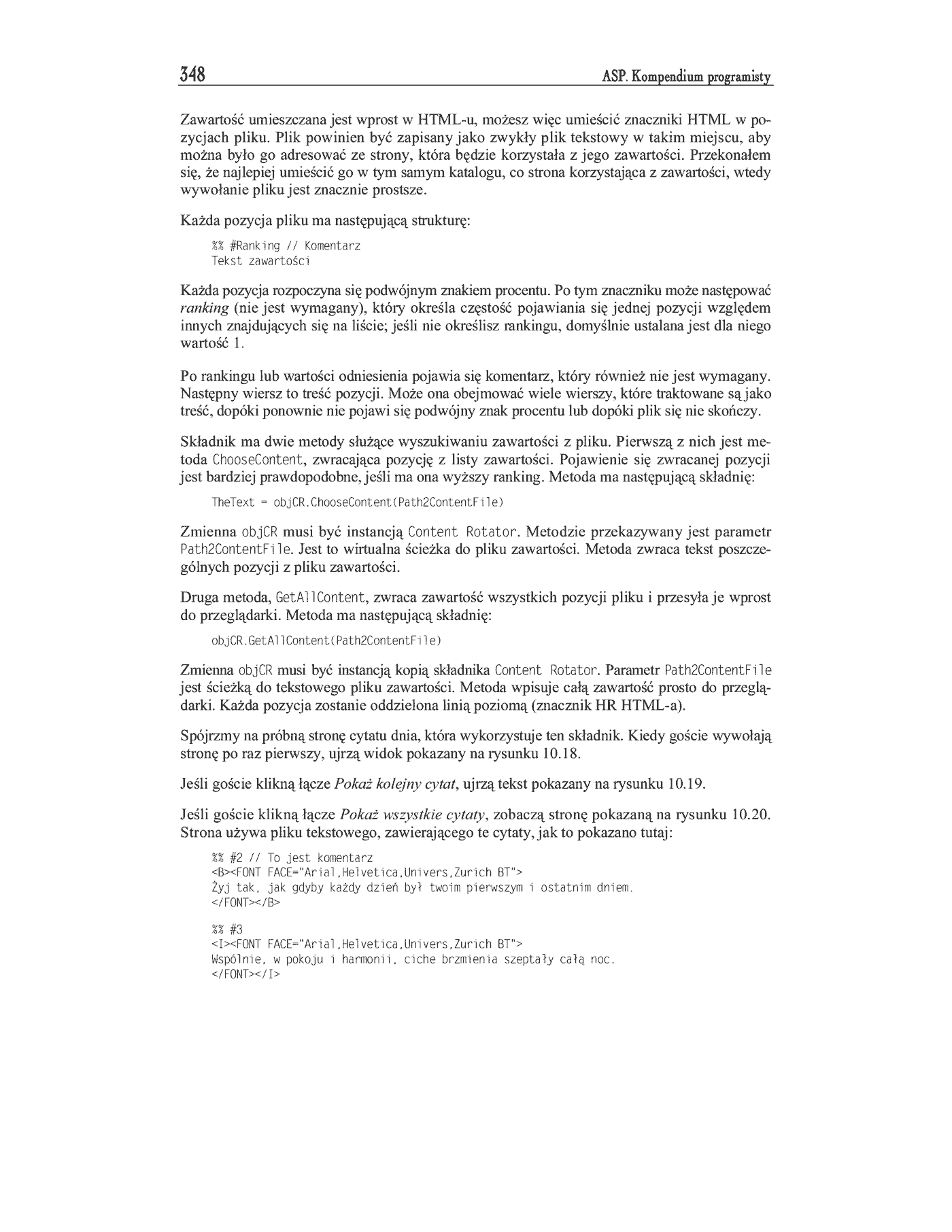 Fragment „ASP. Kompendium programisty” — strona 42 z 47