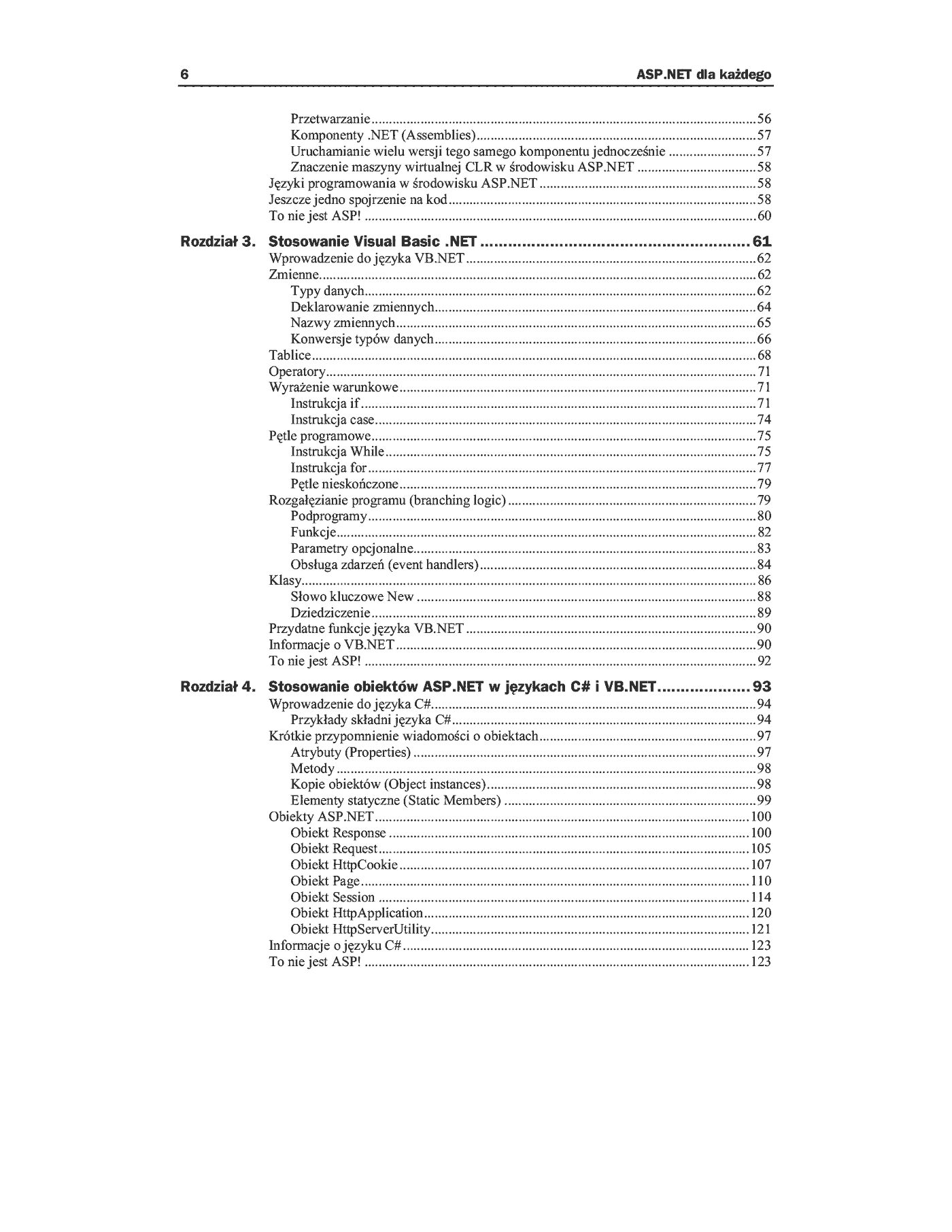 Fragment „ASP.NET dla każdego” — strona 3 z 45