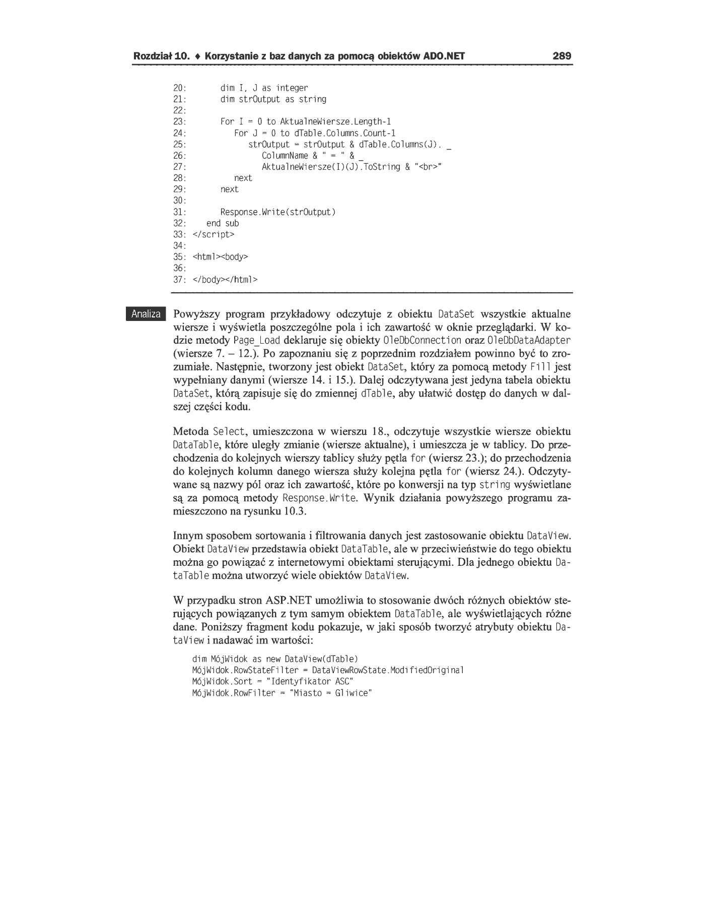 Fragment „ASP.NET dla każdego” — strona 20 z 45