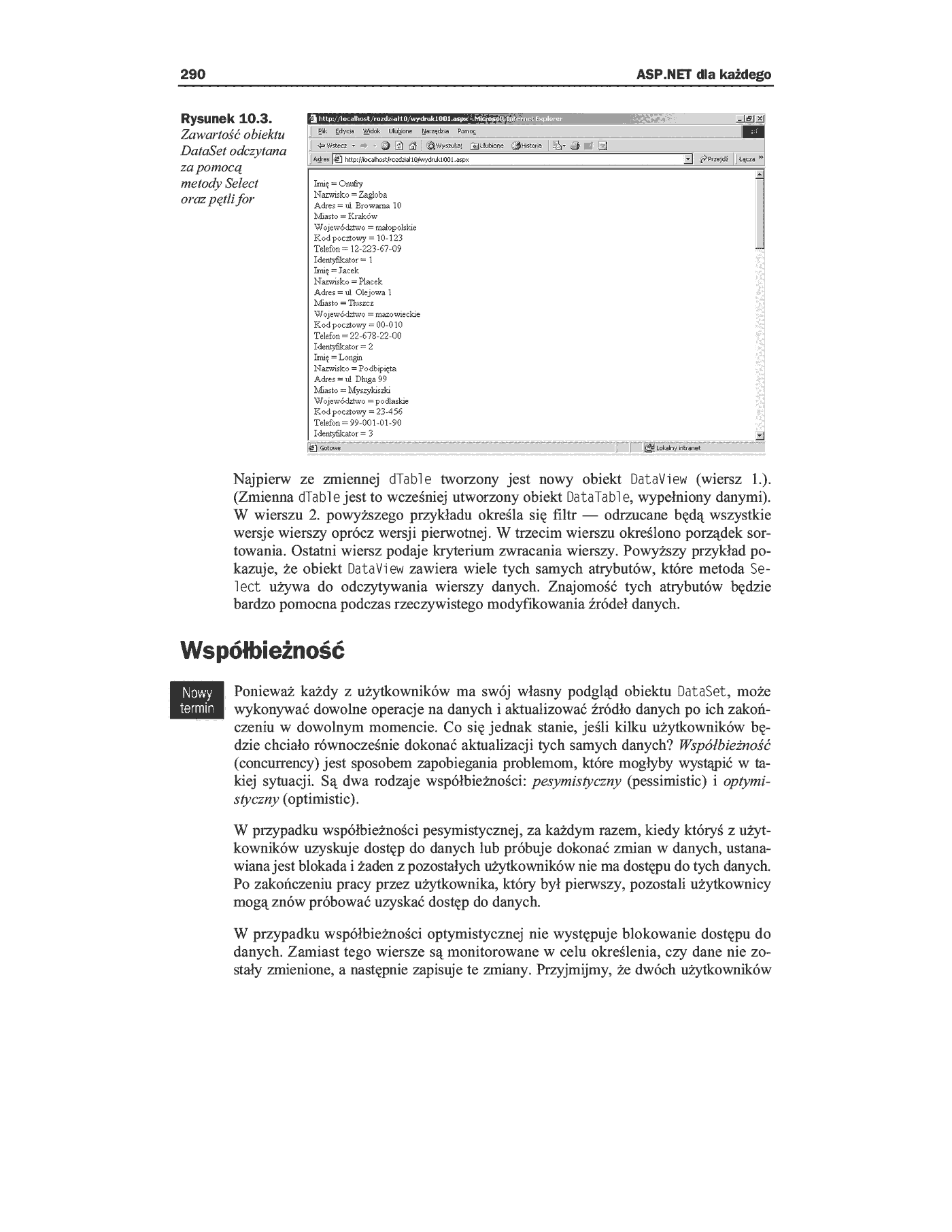 Fragment „ASP.NET dla każdego” — strona 21 z 45