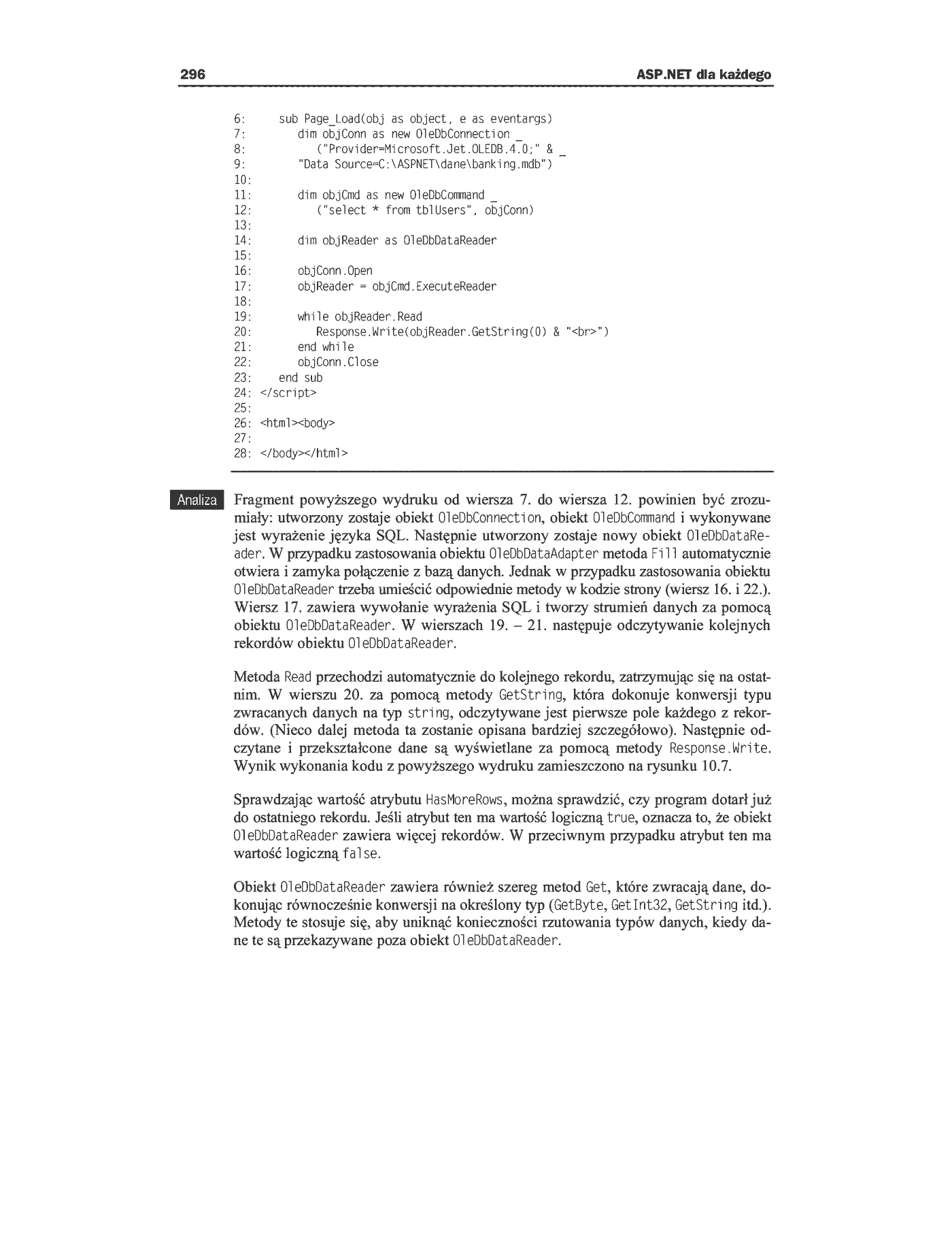 Fragment „ASP.NET dla każdego” — strona 27 z 45