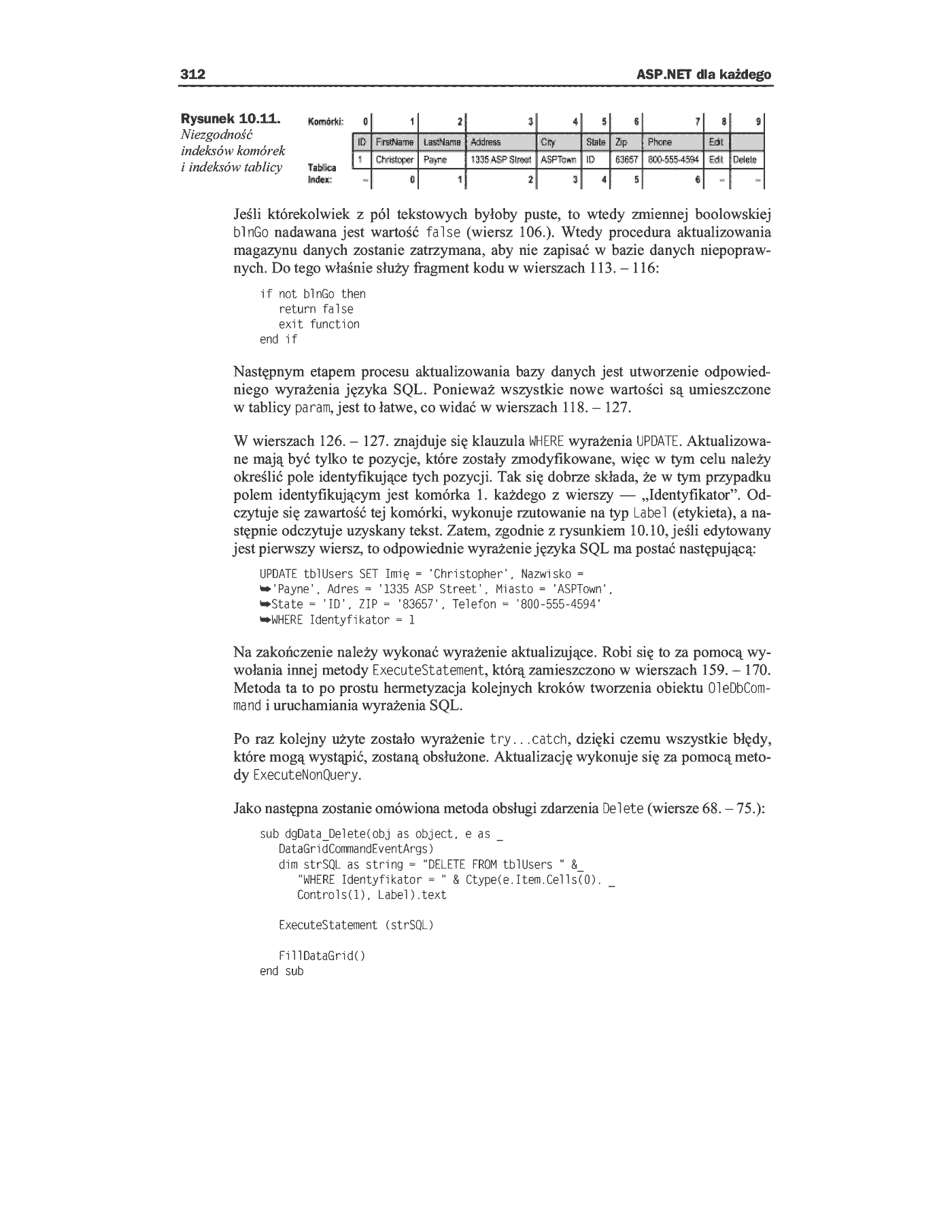 Fragment „ASP.NET dla każdego” — strona 43 z 45