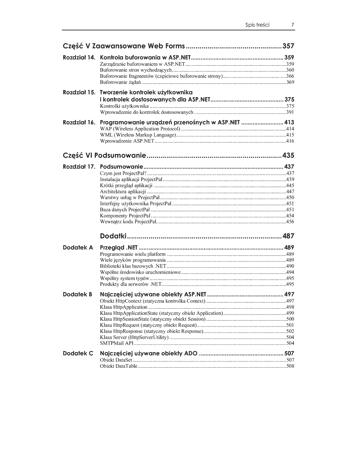 Fragment „ASP.NET. Vademecum profesjonalisty” — strona 4 z 35