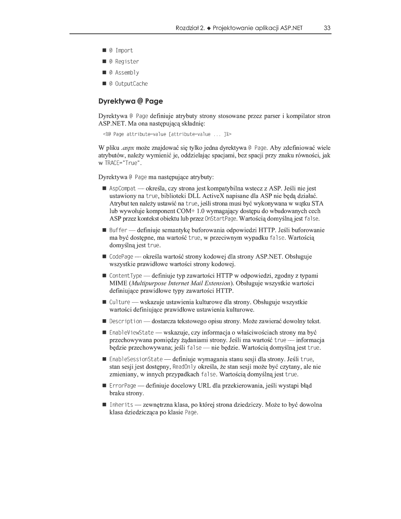 Fragment „ASP.NET. Vademecum profesjonalisty” — strona 11 z 35