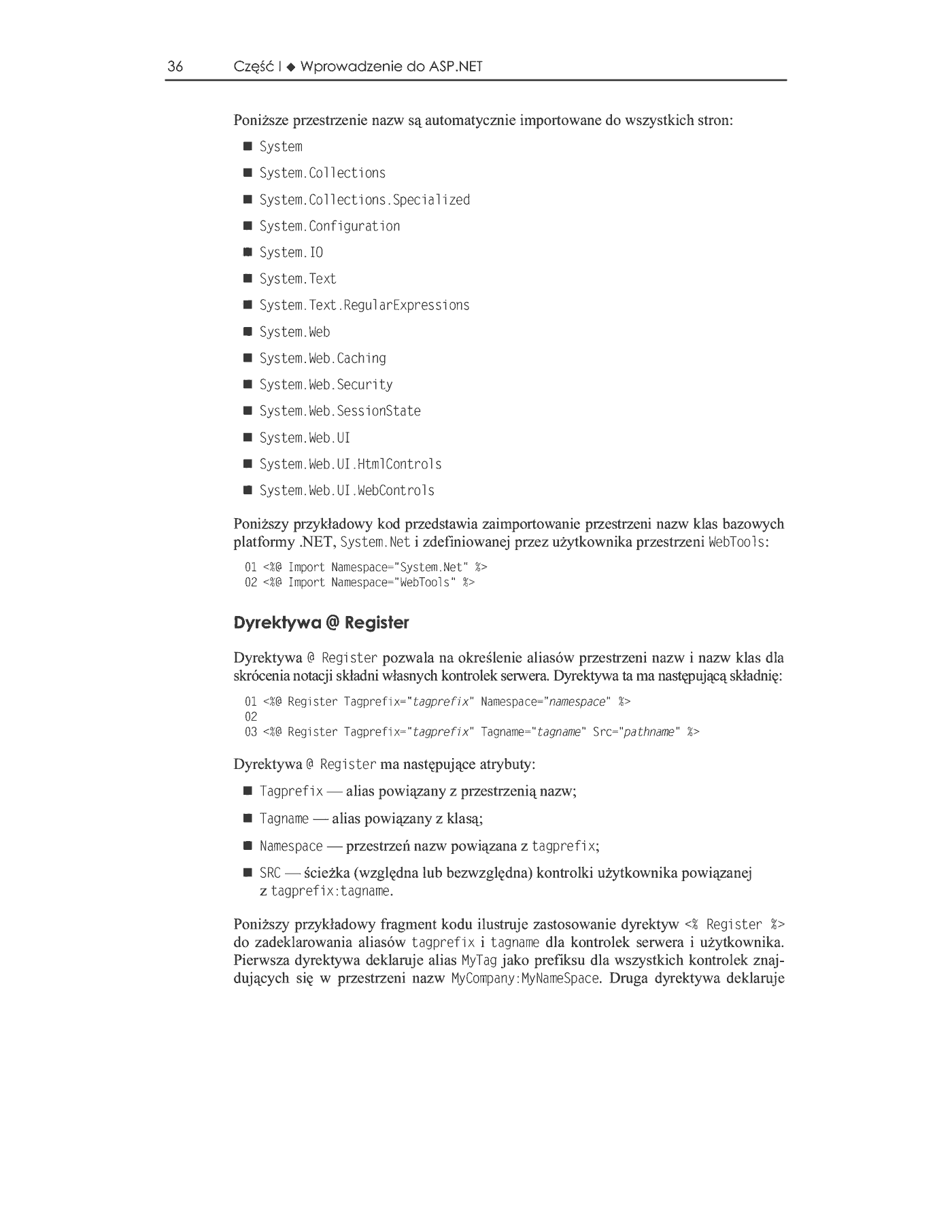 Fragment „ASP.NET. Vademecum profesjonalisty” — strona 14 z 35