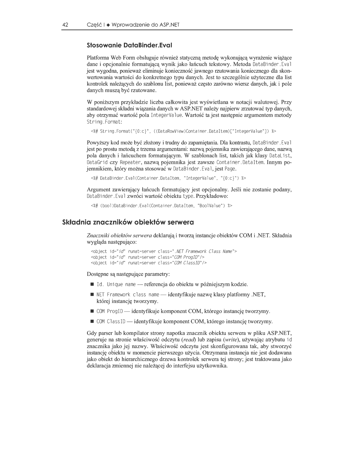 Fragment „ASP.NET. Vademecum profesjonalisty” — strona 20 z 35