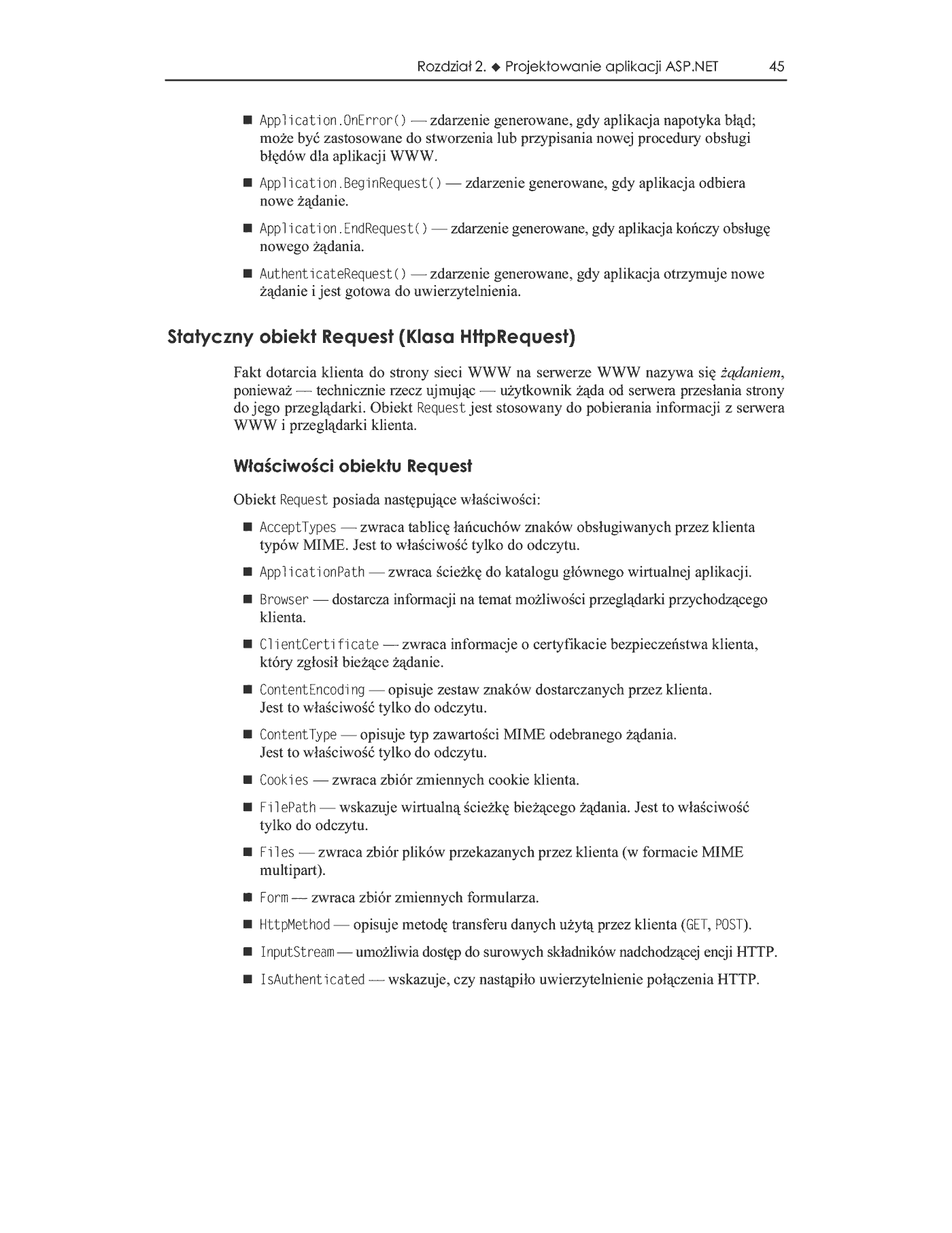 Fragment „ASP.NET. Vademecum profesjonalisty” — strona 23 z 35