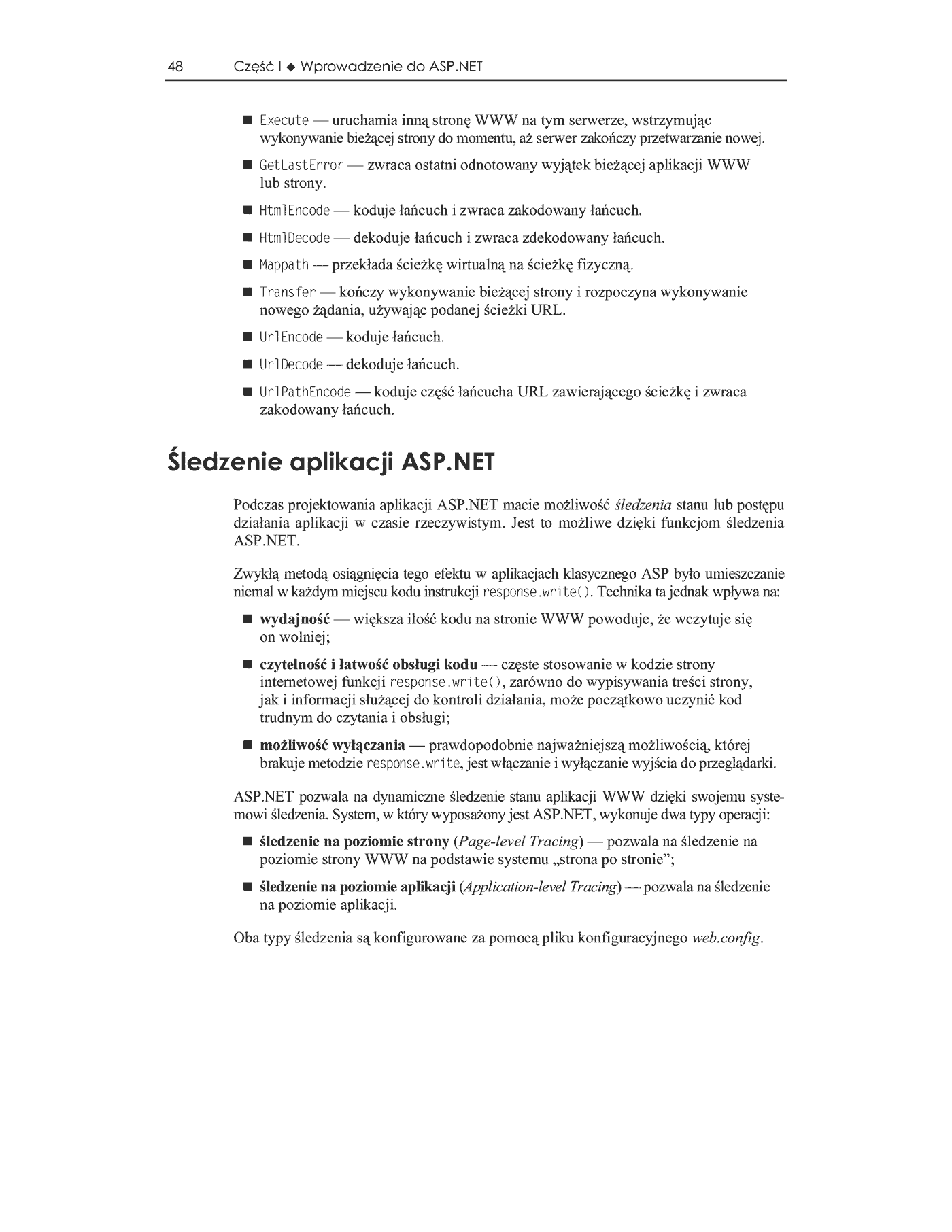 Fragment „ASP.NET. Vademecum profesjonalisty” — strona 26 z 35