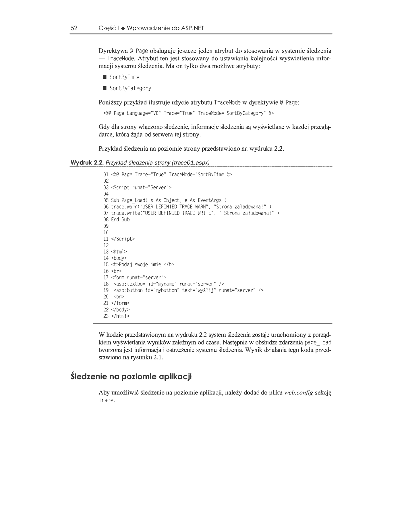 Fragment „ASP.NET. Vademecum profesjonalisty” — strona 30 z 35