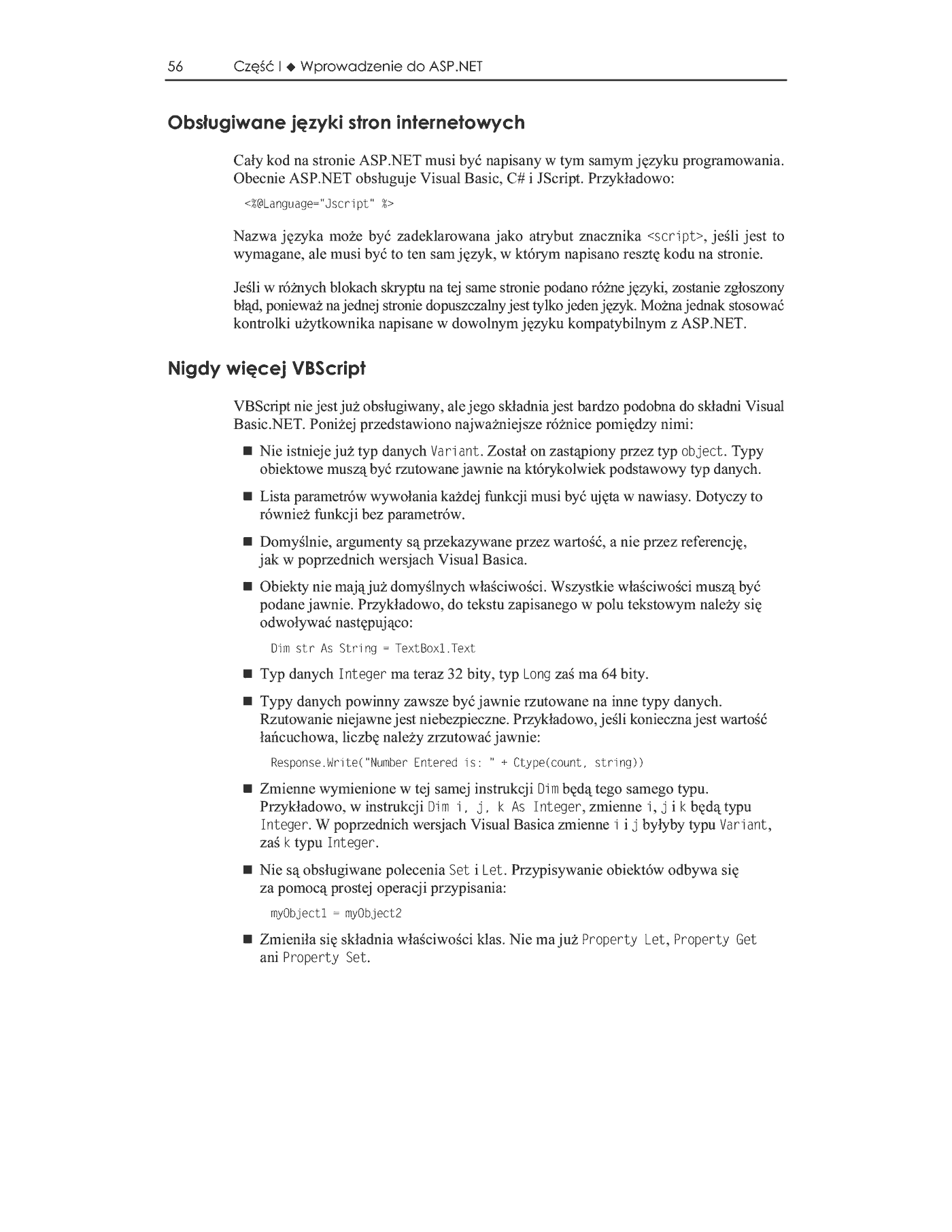 Fragment „ASP.NET. Vademecum profesjonalisty” — strona 34 z 35