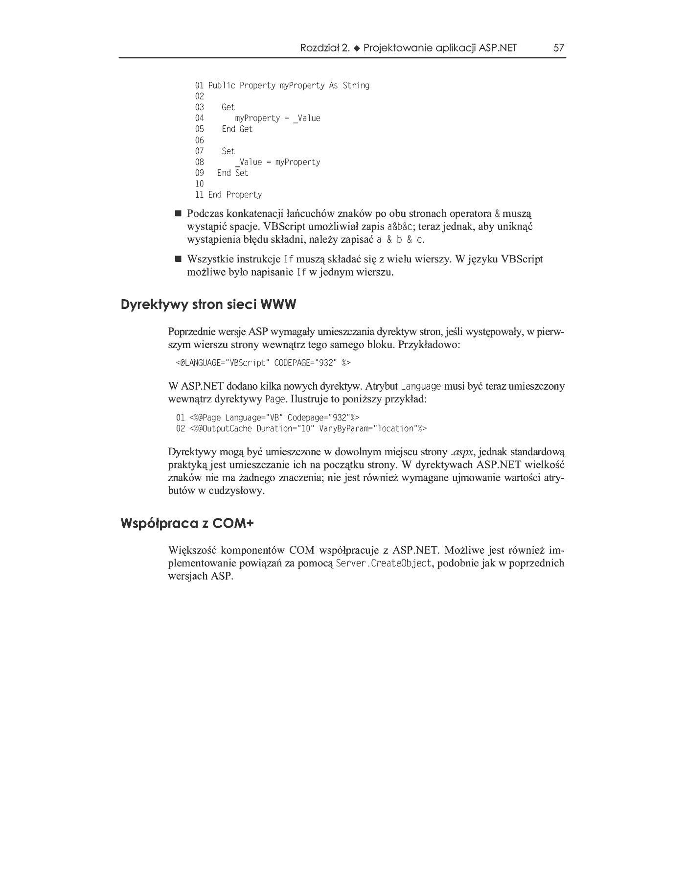 Fragment „ASP.NET. Vademecum profesjonalisty” — strona 35 z 35