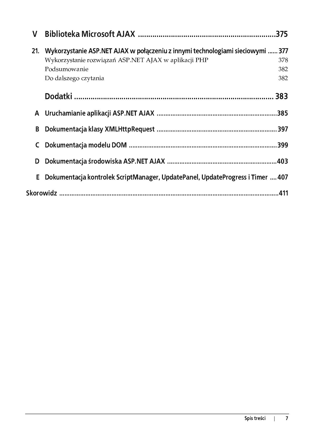 Fragment „ASP.NET AJAX. Programowanie w nurcie Web 2.0” — strona 6 z 33